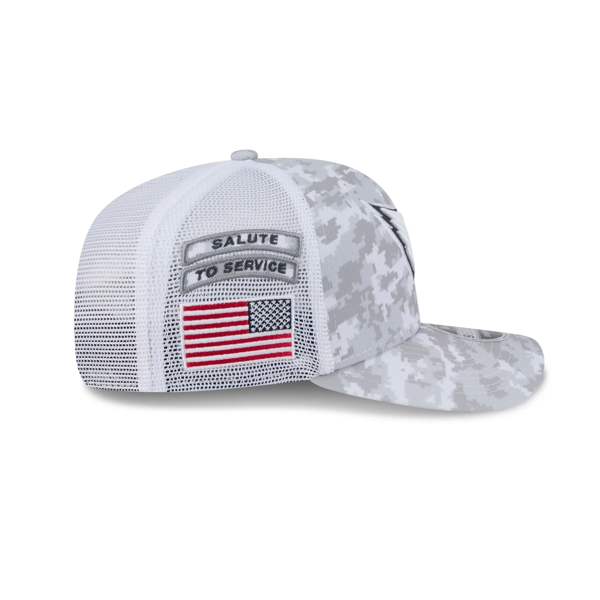 Arizona Cardinals 2024 Salute to Service 9SEVENTY Trucker Hat sold by New Era product image thumbnail 4