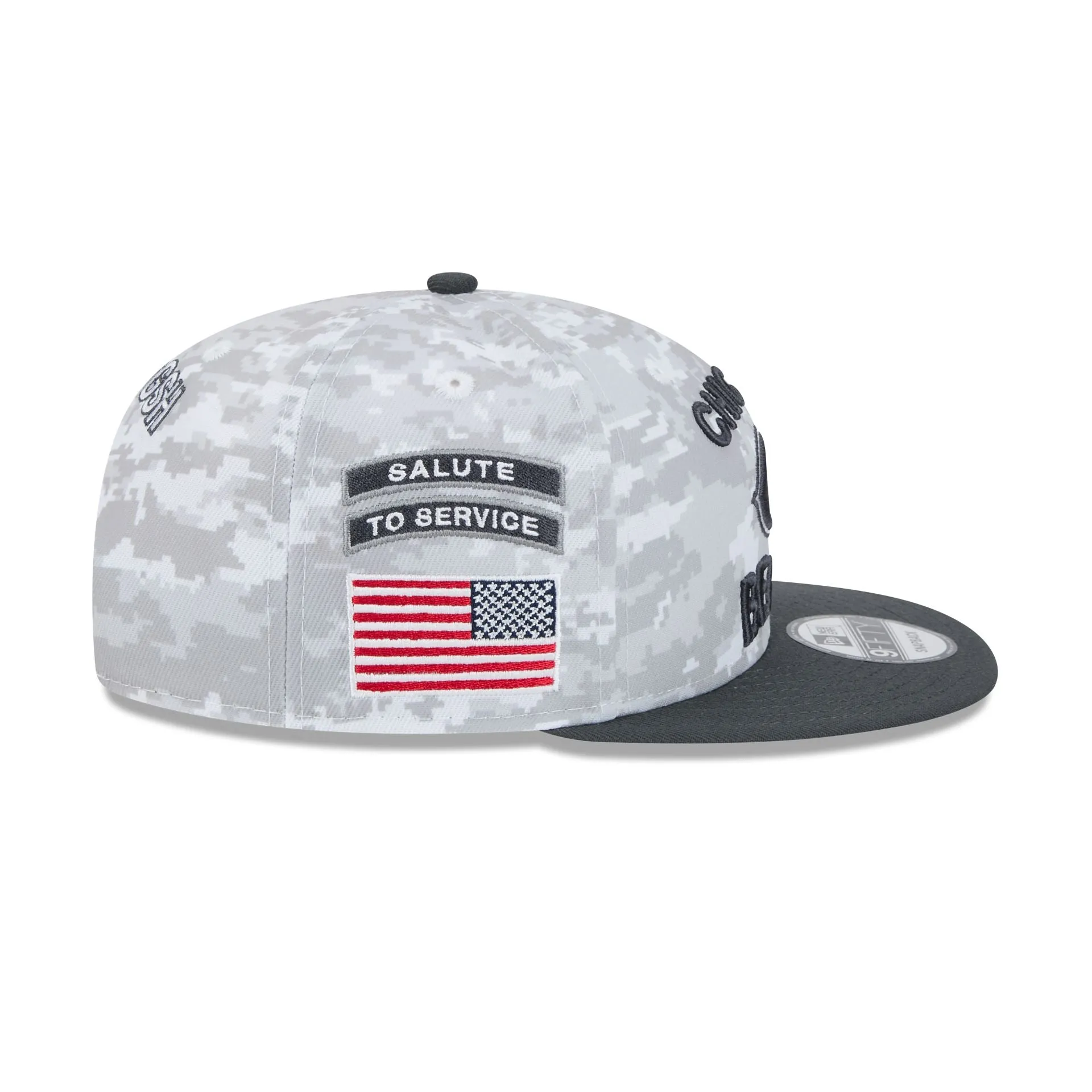 Chicago Bears 2024 Salute to Service 9FIFTY Snapback Hat sold by New Era product image thumbnail 4