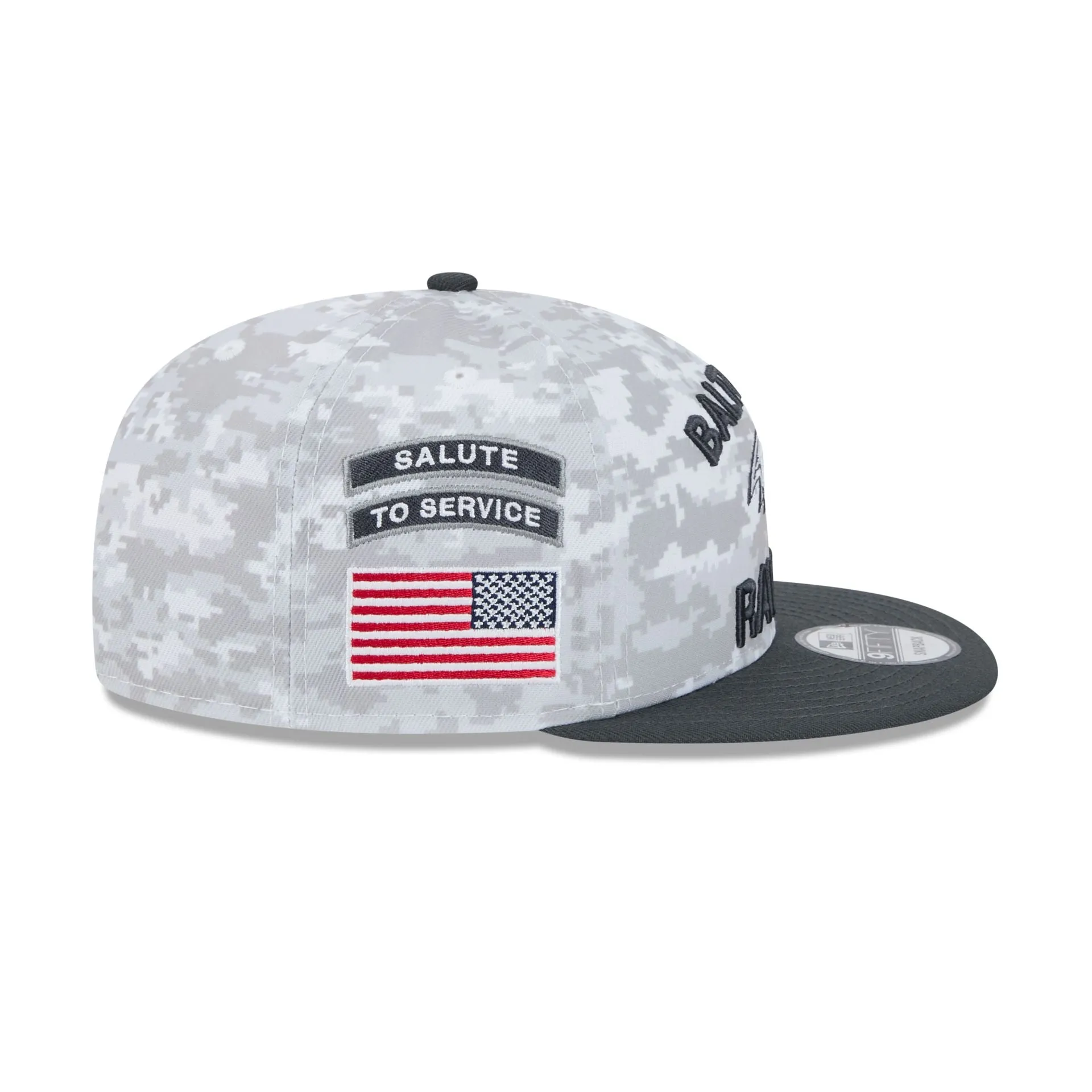 Baltimore Ravens 2024 Salute to Service 9FIFTY Snapback Hat sold by New Era product image thumbnail 4