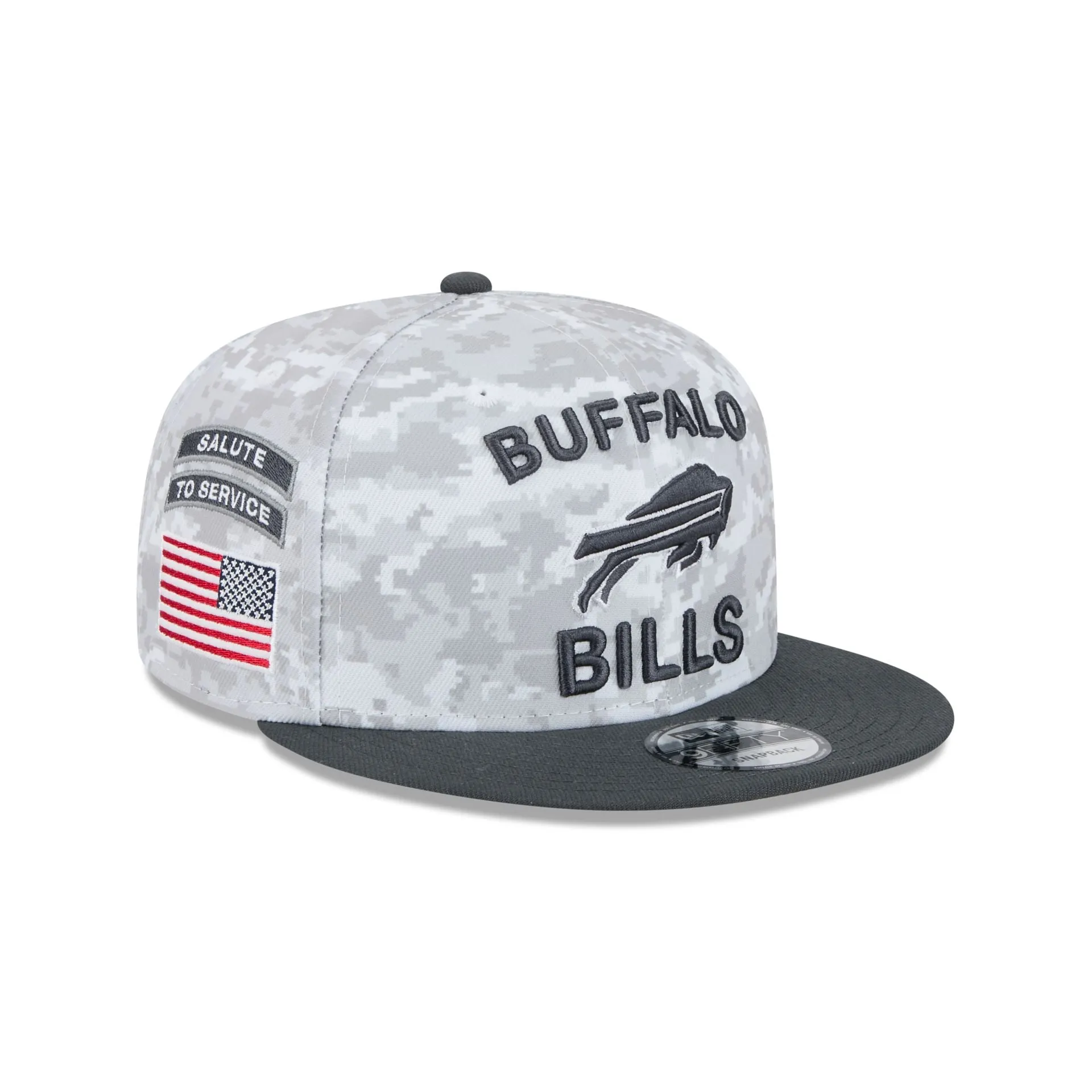 Buffalo Bills 2024 Salute to Service 9FIFTY Snapback Hat sold by New Era
