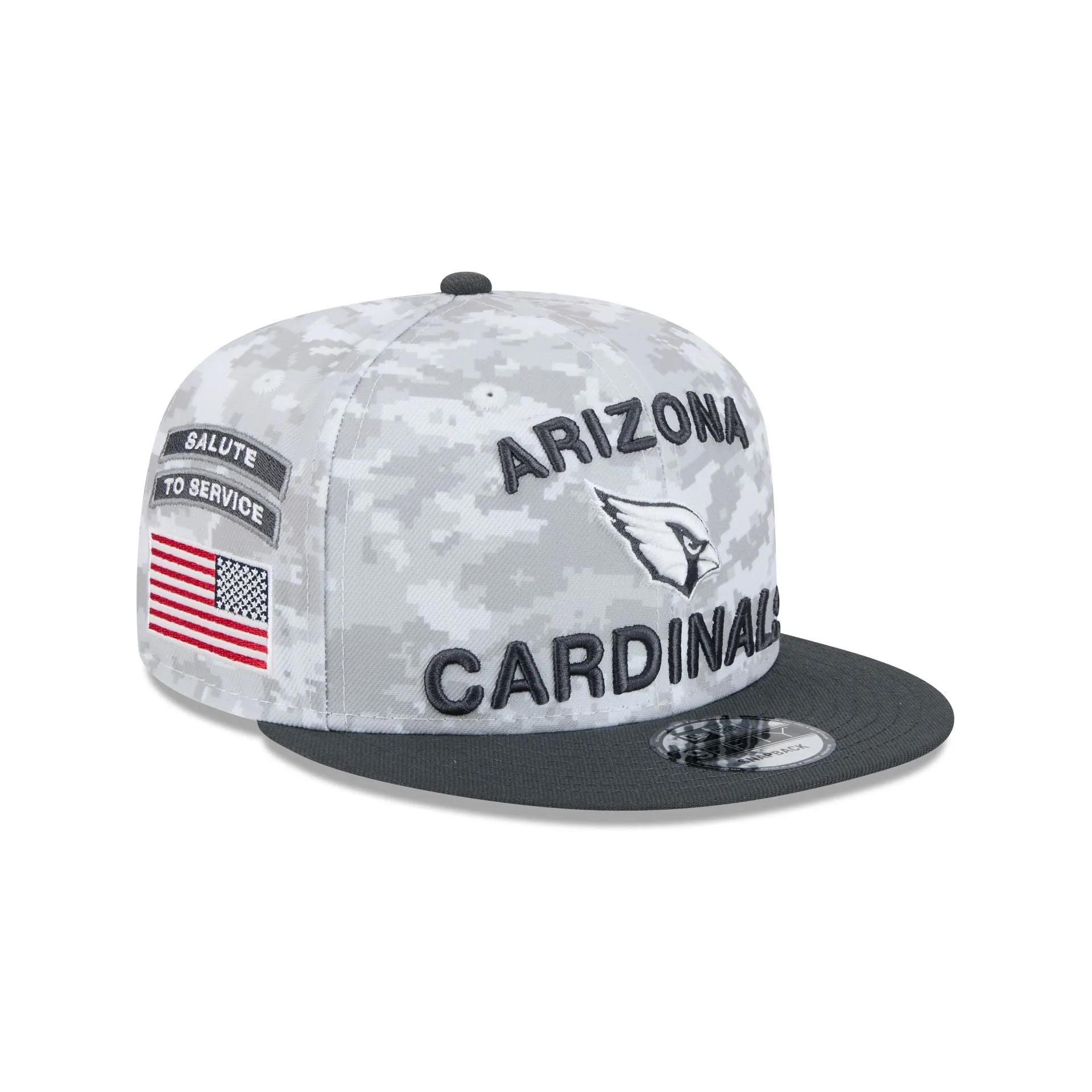 Arizona Cardinals 2024 Salute to Service 9FIFTY Snapback Hat sold by New Era