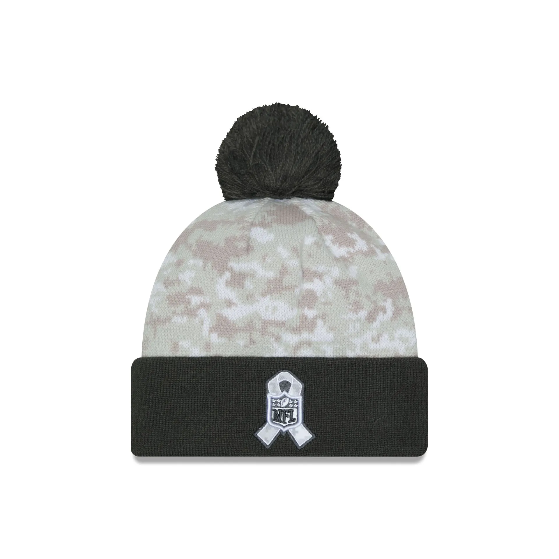 Baltimore Ravens 2024 Salute to Service Pom Knit Hat sold by New Era product image thumbnail 2