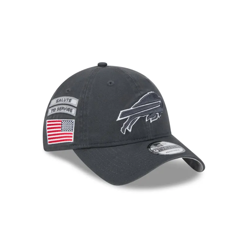 Buffalo Bills 2024 Salute to Service 9TWENTY Adjustable Hat sold by New Era