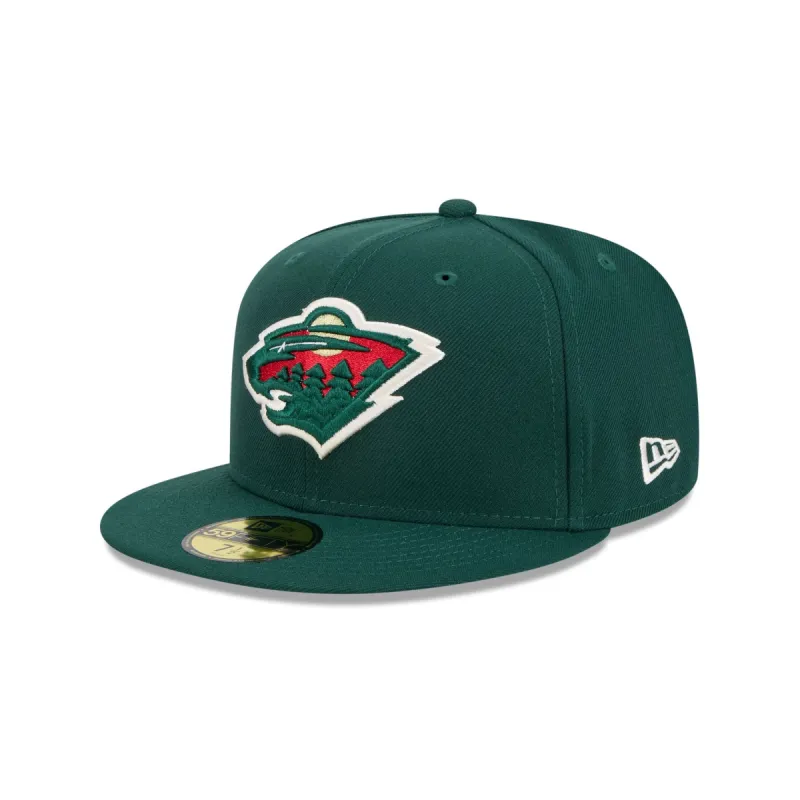 Minnesota Wild Team 59FIFTY Fitted Hat sold by New Era