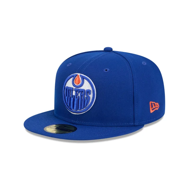 Edmonton Oilers Team 59FIFTY Fitted Hat sold by New Era