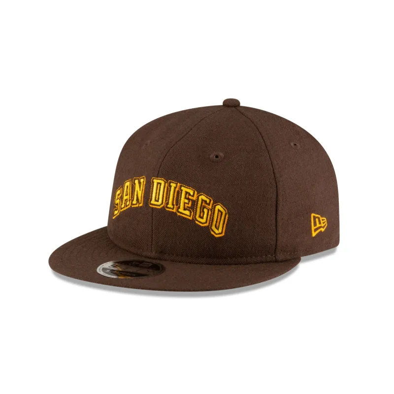 San Diego Padres City Retro Crown 9FIFTY Snapback Hat sold by New Era
