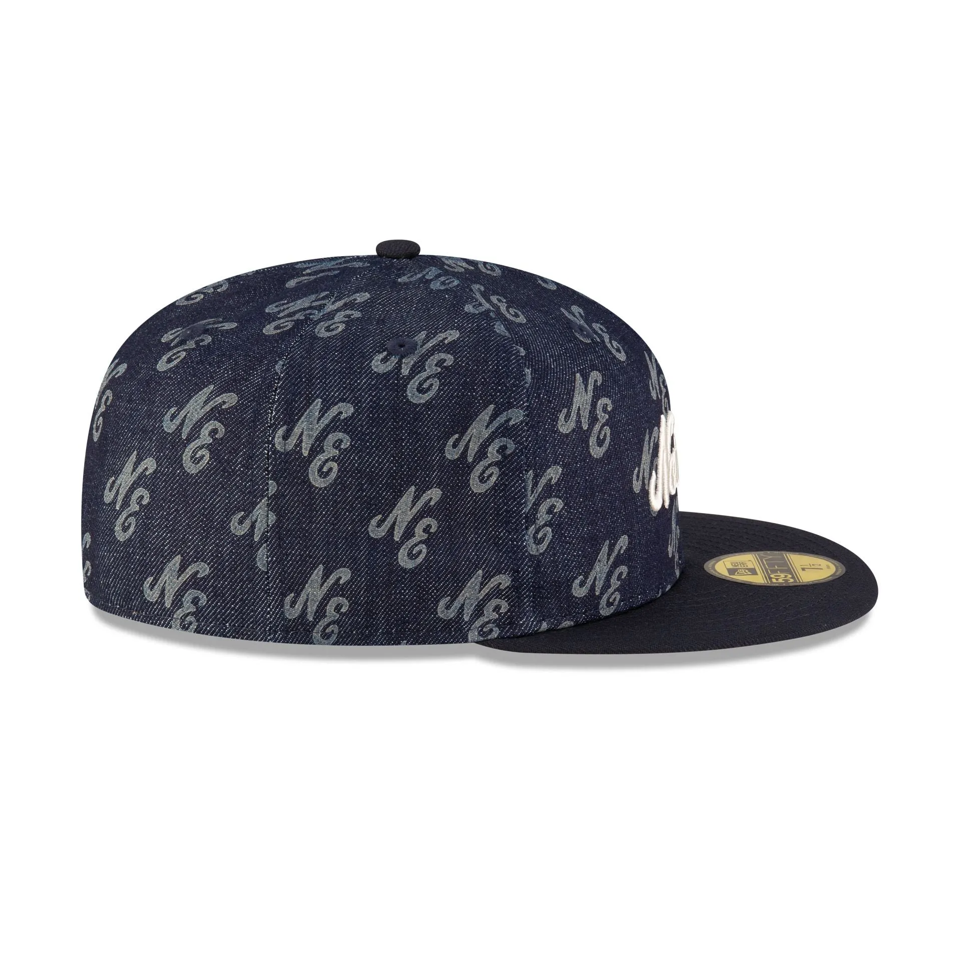 New Era Cap Laser Burn Out Indigo 59FIFTY Fitted Hat sold by New Era product image thumbnail 5