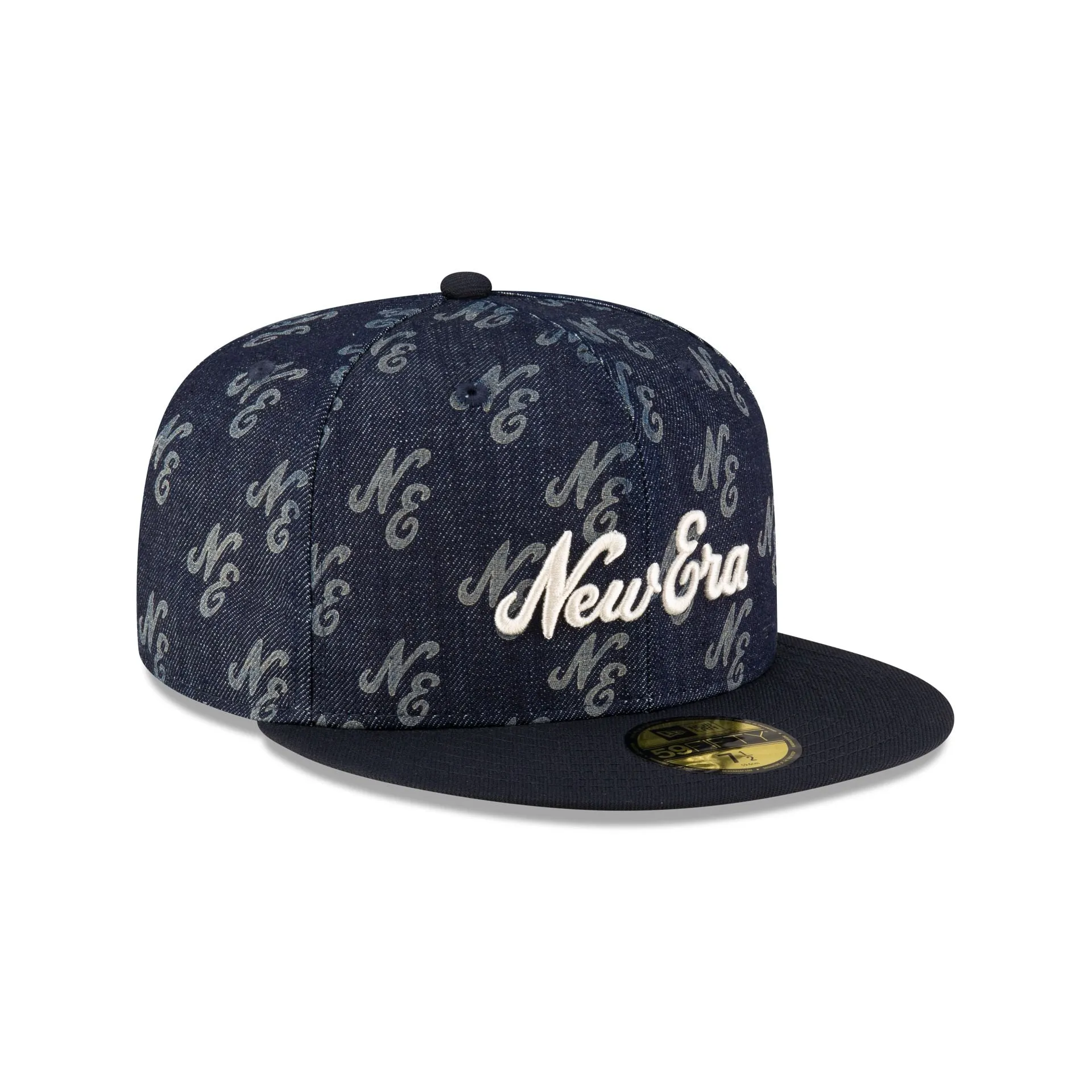 New Era Cap Laser Burn Out Indigo 59FIFTY Fitted Hat sold by New Era product image thumbnail 3