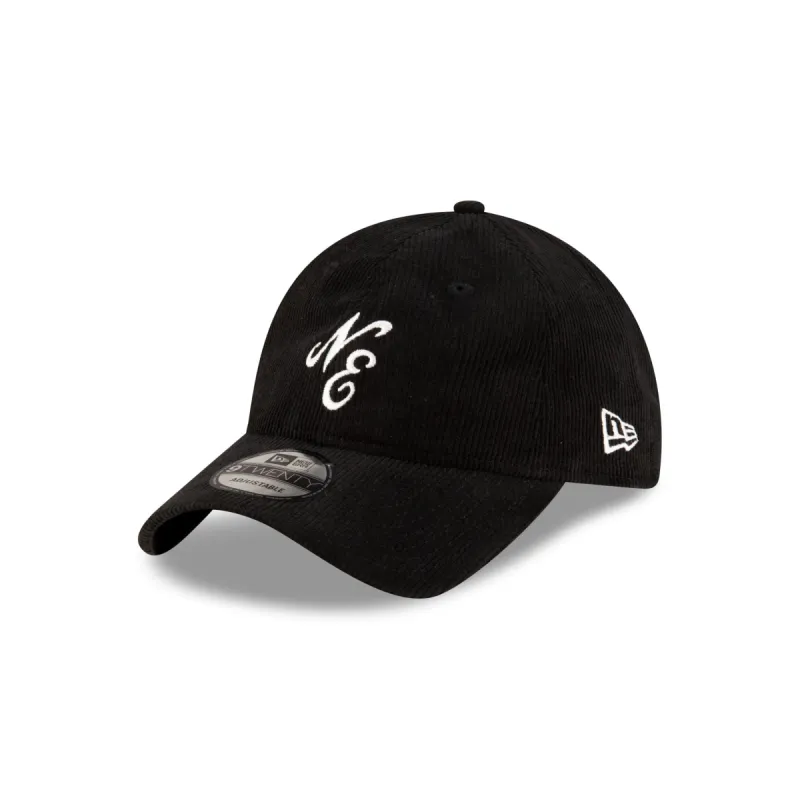 New Era Cap Corduroy Classic Black 9TWENTY Adjustable Hat sold by New Era