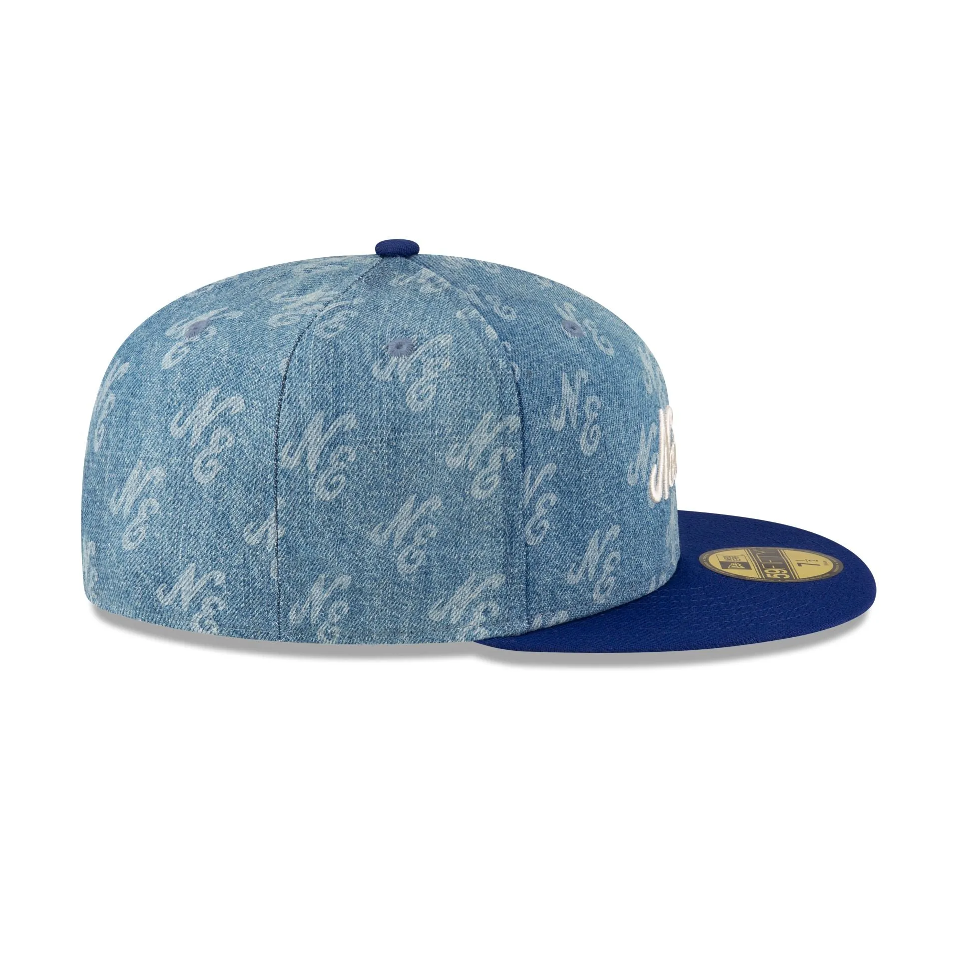 New Era Cap Laser Burn Out Denim 59FIFTY Fitted Hat sold by New Era product image thumbnail 5