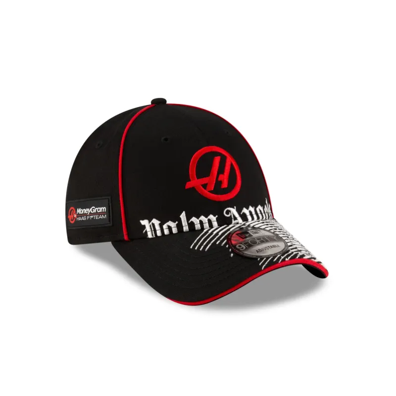 MoneyGram Haas F1 Team x Palm Angels 9FORTY Adjustable Hat sold by New Era