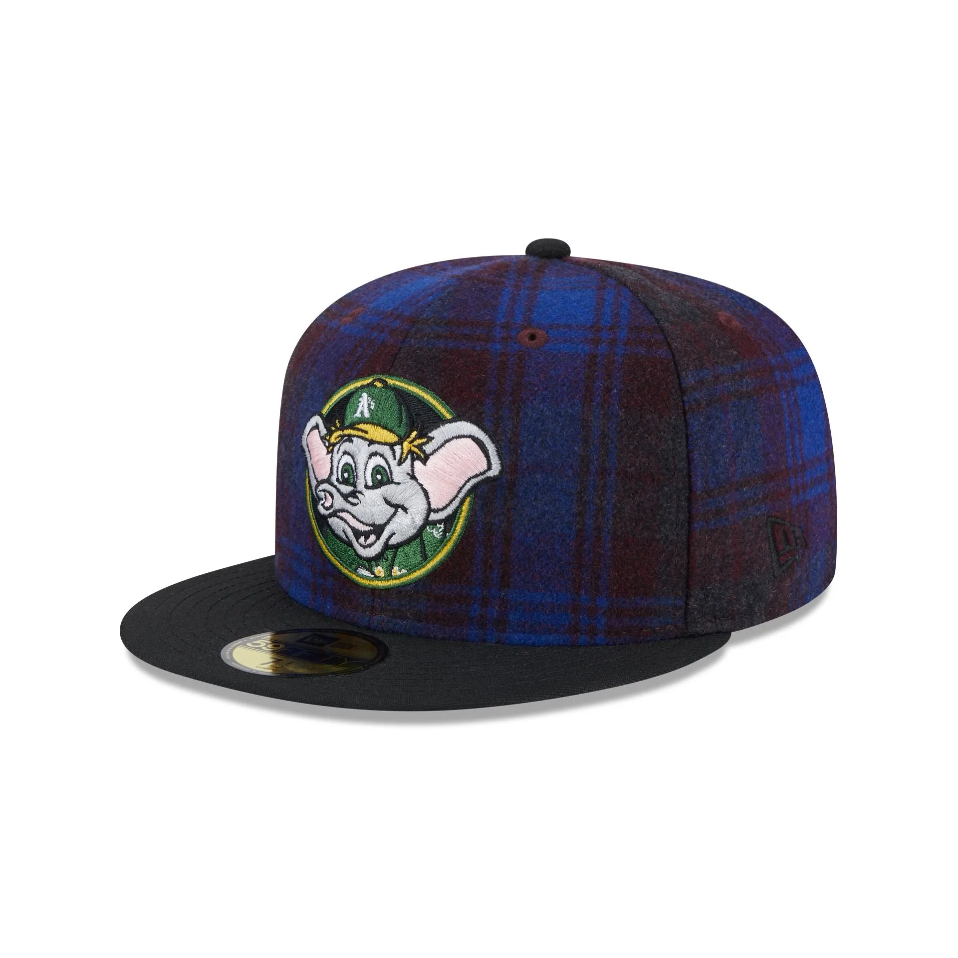 Oakland Athletics Mascot Plaid 59FIFTY Fitted Hat sold by New Era product image thumbnail 3