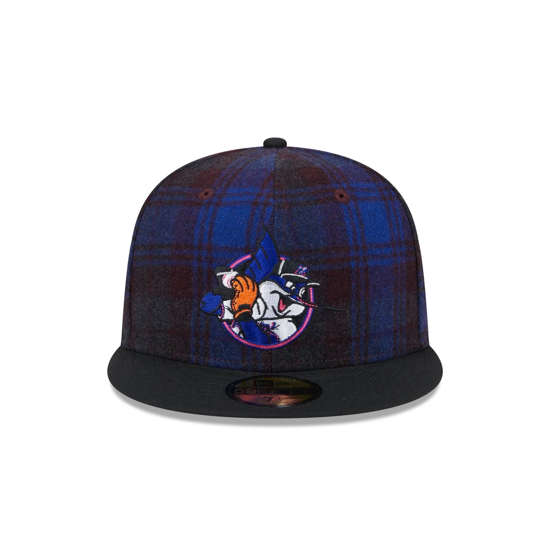 Miami Marlins Mascot Plaid 59FIFTY Fitted Hat sold by New Era product image thumbnail 2