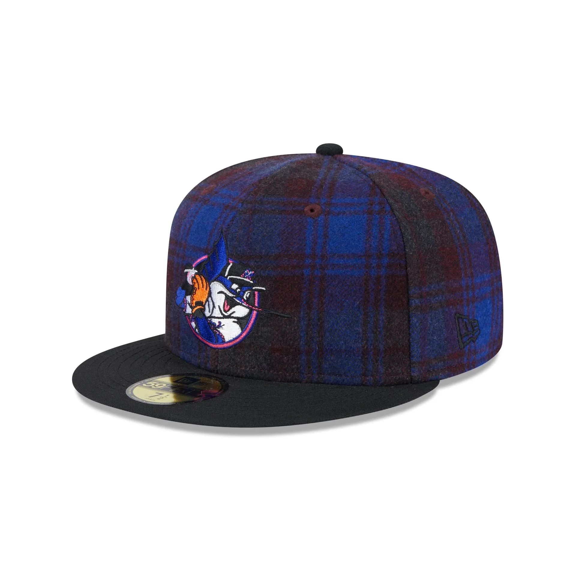 Miami Marlins Mascot Plaid 59FIFTY Fitted Hat sold by New Era product image thumbnail 3