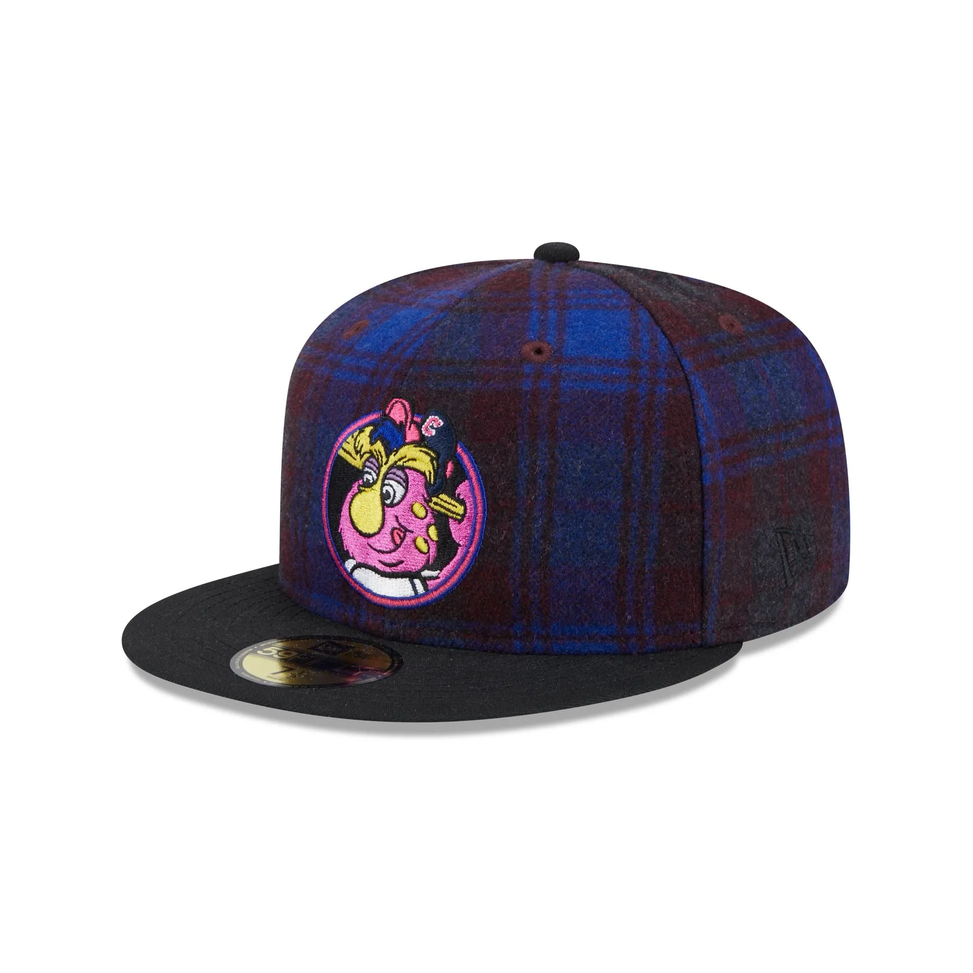 Cleveland Guardians Mascot Plaid 59FIFTY Fitted Hat sold by New Era product image thumbnail 3