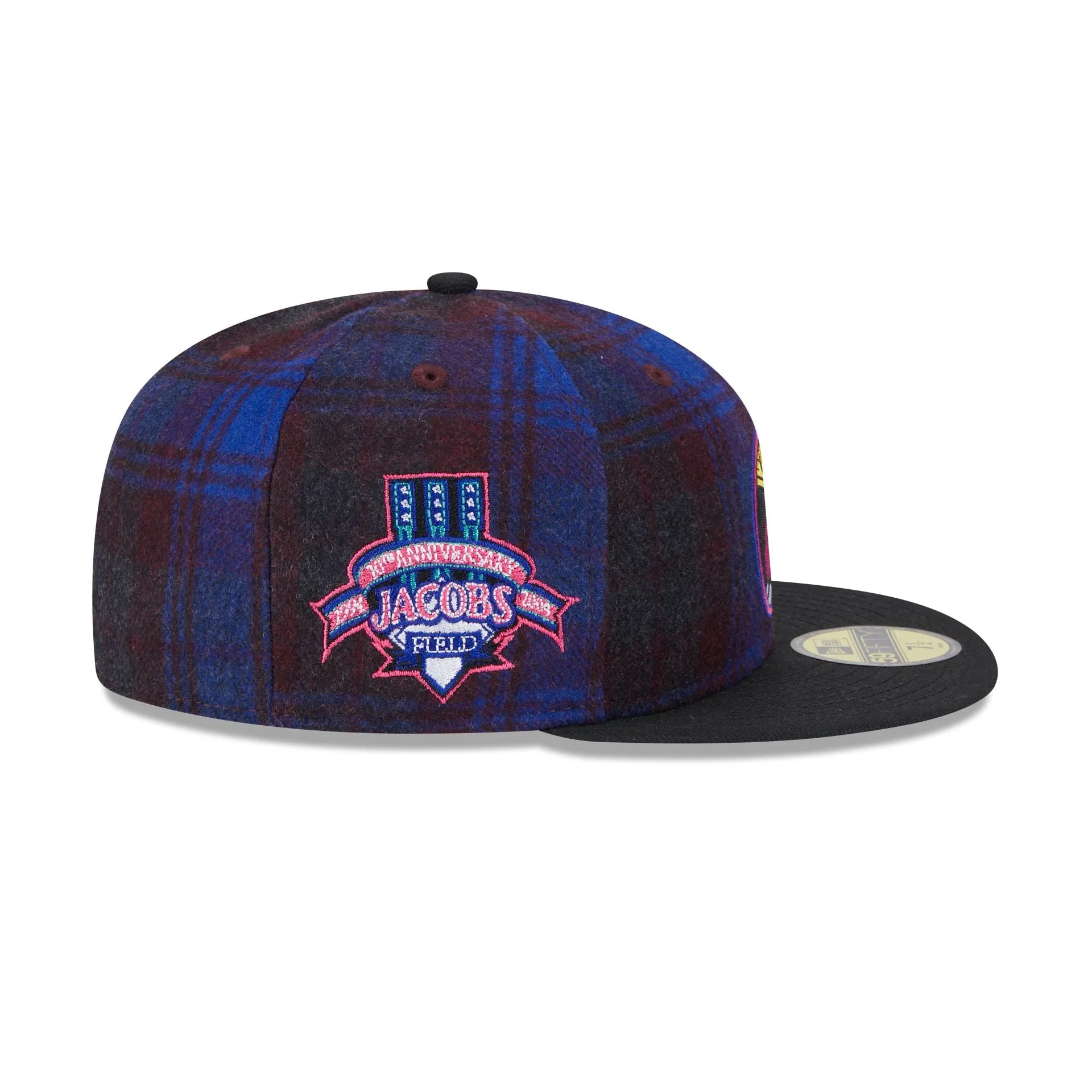 Cleveland Guardians Mascot Plaid 59FIFTY Fitted Hat sold by New Era product image thumbnail 4