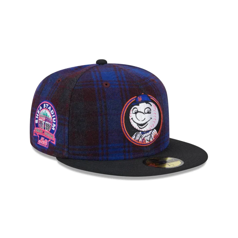 New York Mets Mascot Plaid 59FIFTY Fitted Hat sold by New Era