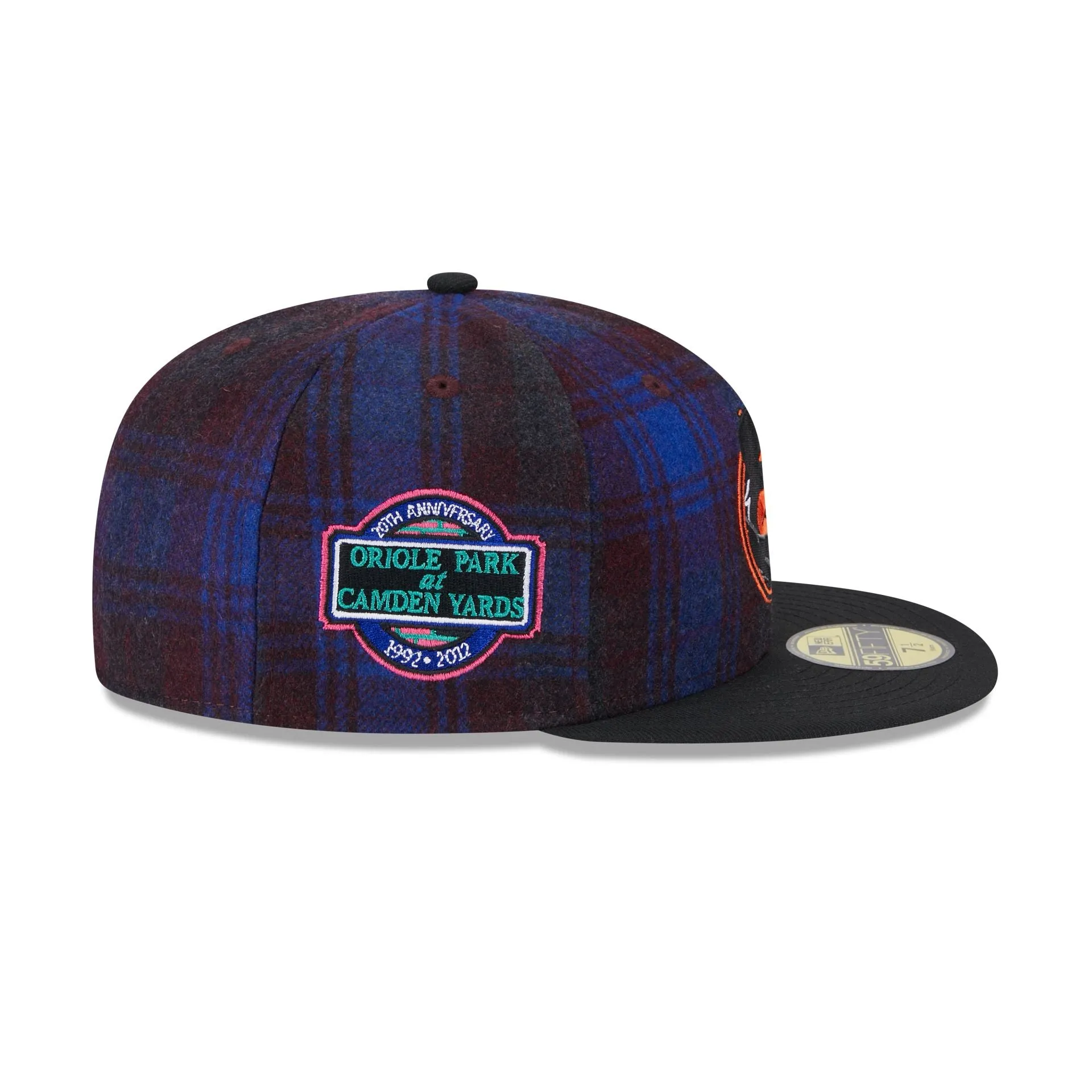 Baltimore Orioles Mascot Plaid 59FIFTY Fitted Hat sold by New Era product image thumbnail 4