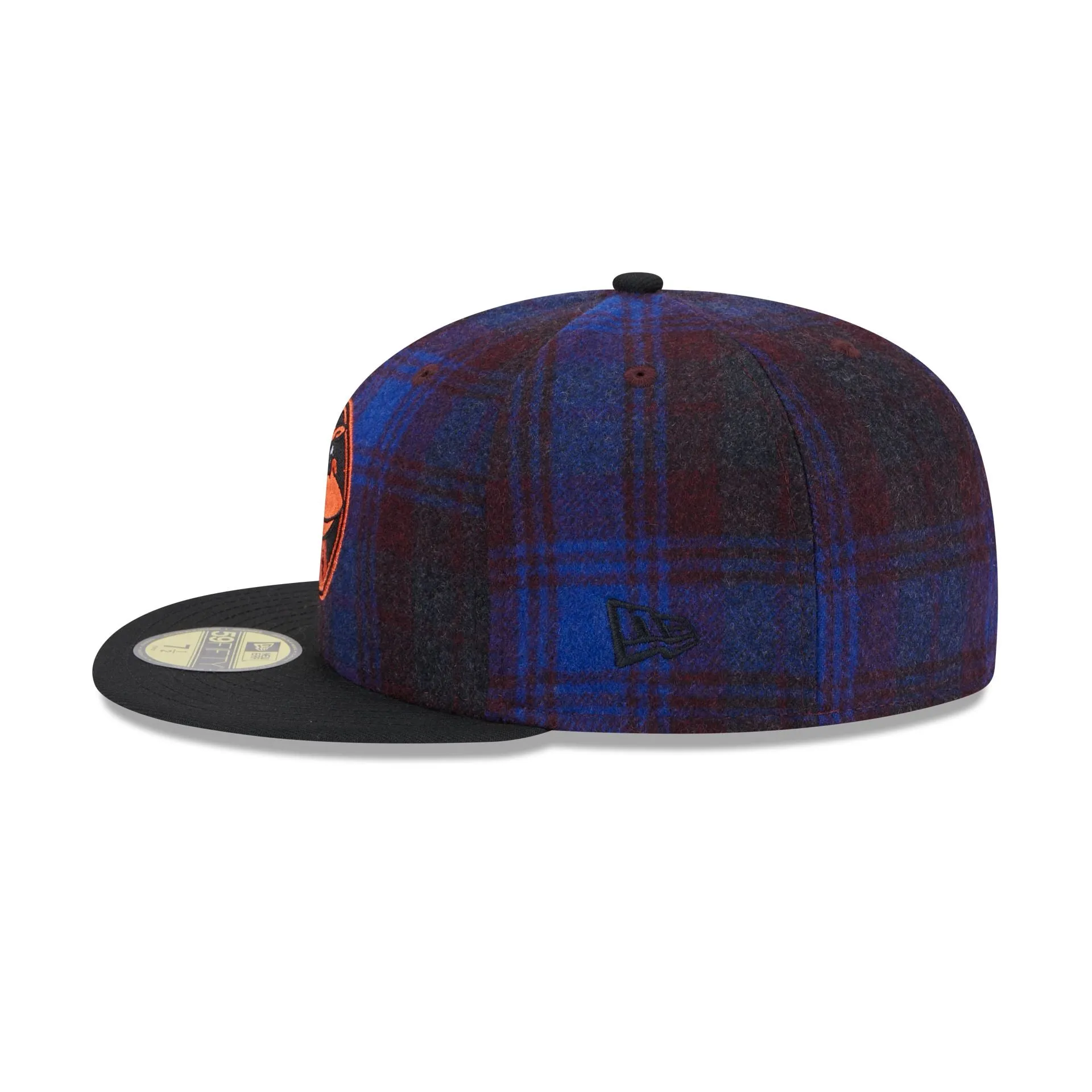 Baltimore Orioles Mascot Plaid 59FIFTY Fitted Hat sold by New Era product image thumbnail 5