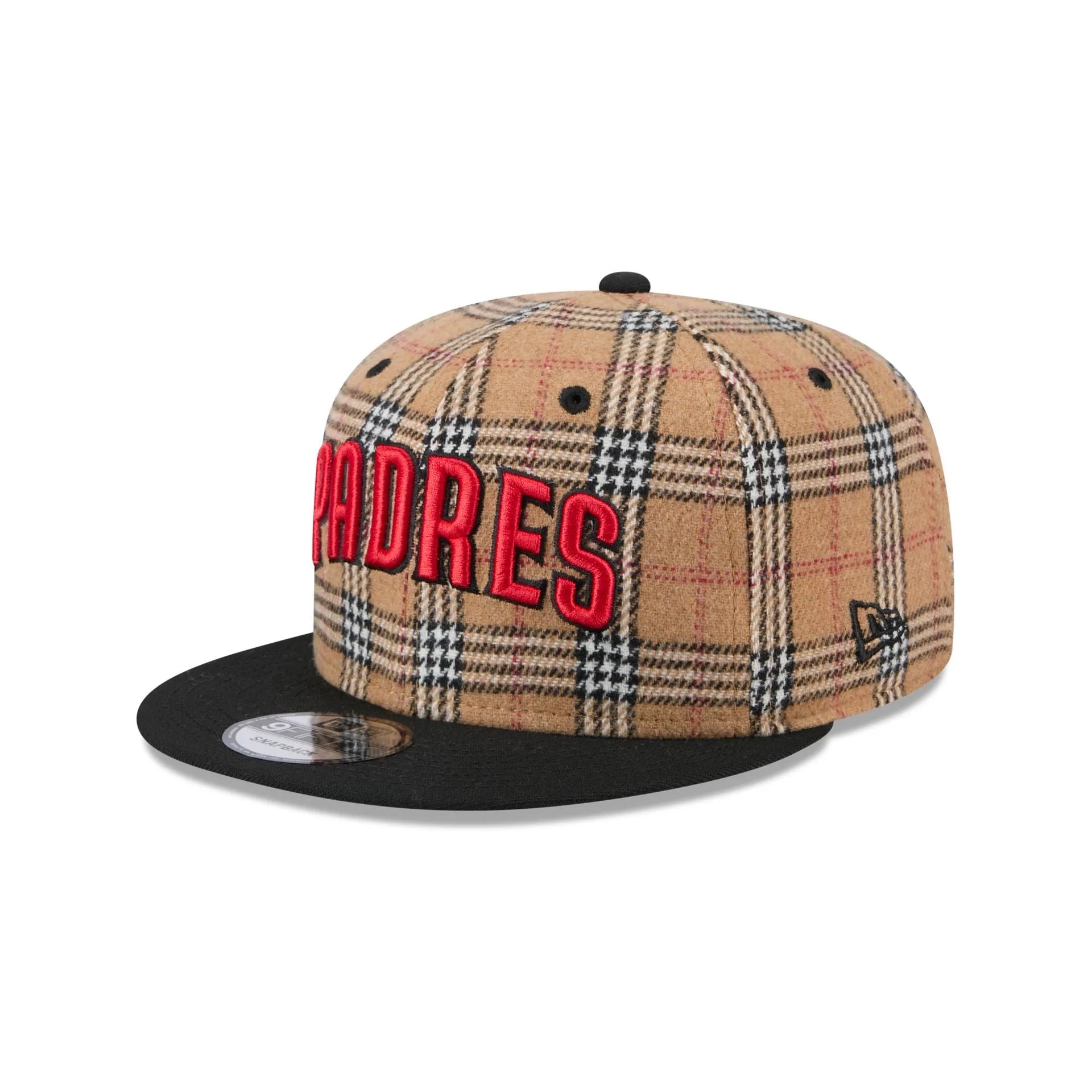 San Diego Padres Tan Tartan 9FIFTY Snapback Hat sold by New Era product image thumbnail 3