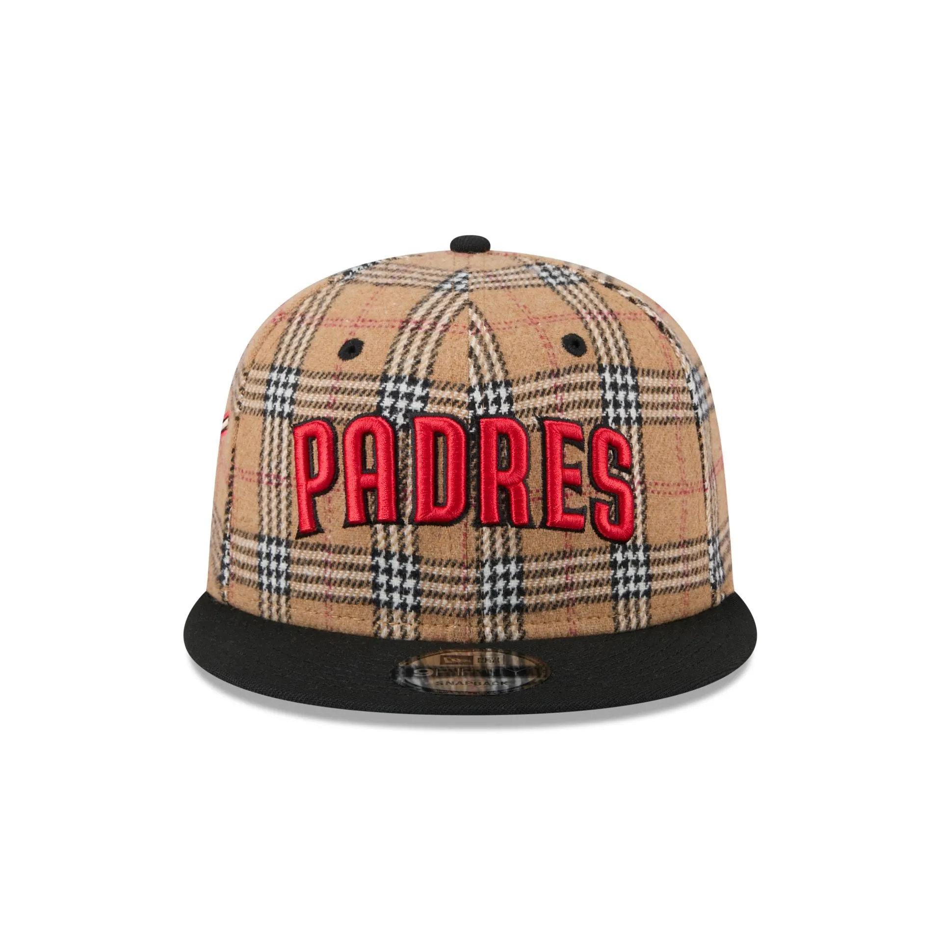 San Diego Padres Tan Tartan 9FIFTY Snapback Hat sold by New Era product image thumbnail 2