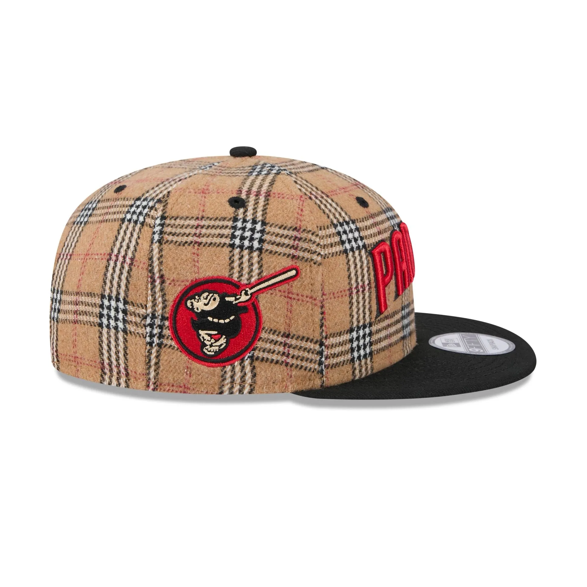 San Diego Padres Tan Tartan 9FIFTY Snapback Hat sold by New Era product image thumbnail 4
