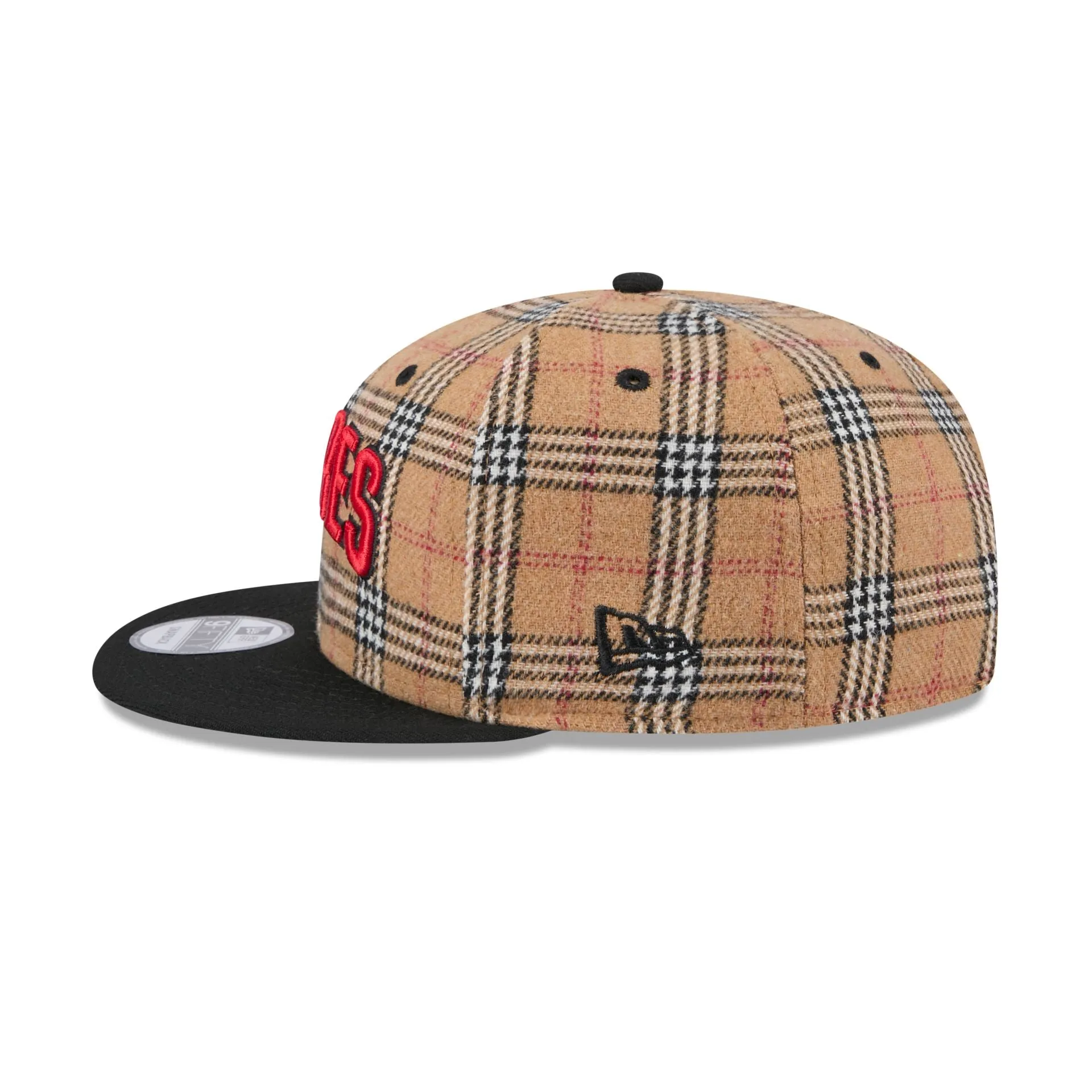 San Diego Padres Tan Tartan 9FIFTY Snapback Hat sold by New Era product image thumbnail 5