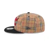 New York Yankees Tan Tartan 9FIFTY Snapback Hat sold by New Era