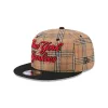 New York Yankees Tan Tartan 9FIFTY Snapback Hat sold by New Era
