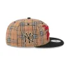 New York Yankees Tan Tartan 9FIFTY Snapback Hat sold by New Era