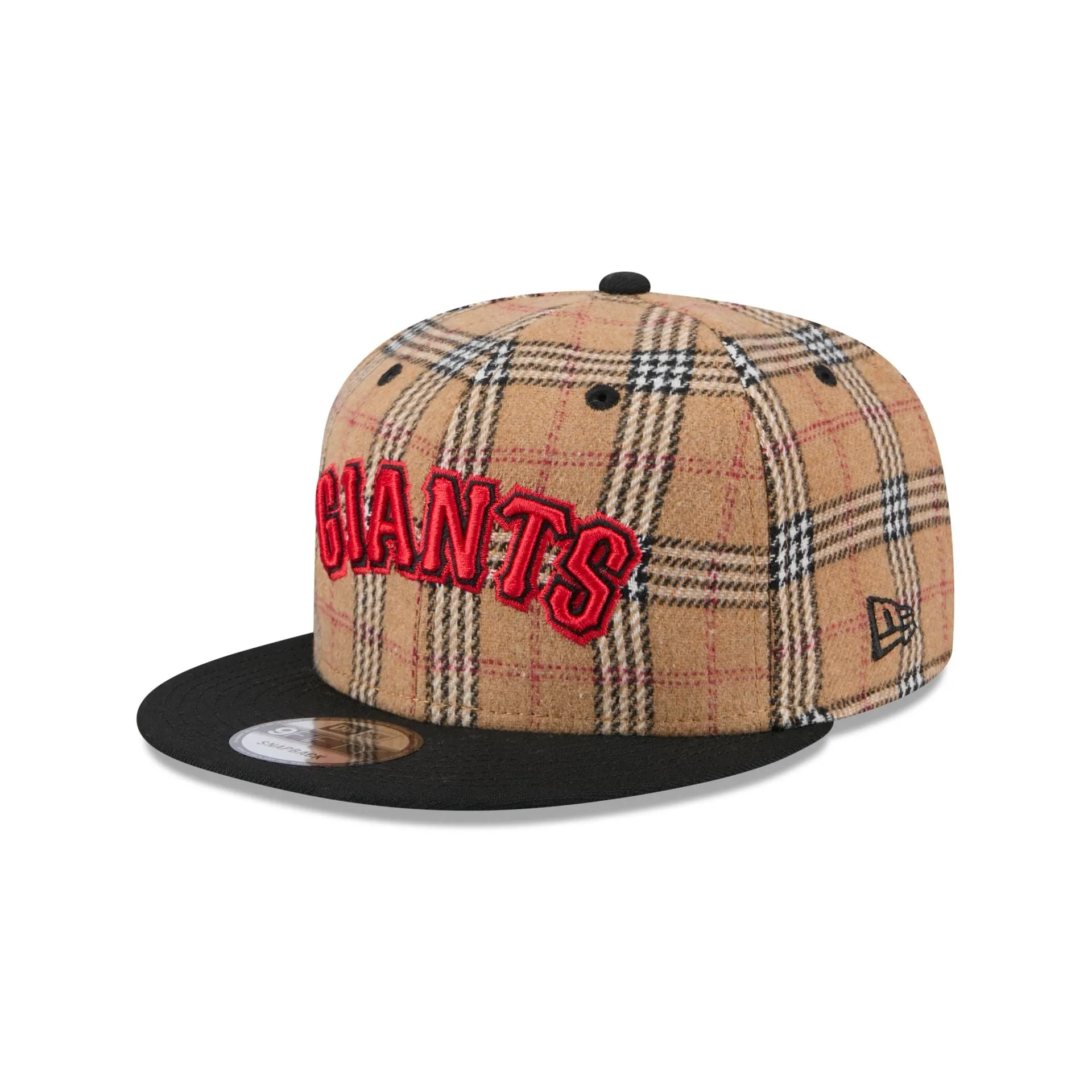 San Francisco Giants Tan Tartan 9FIFTY Snapback Hat sold by New Era product image thumbnail 3