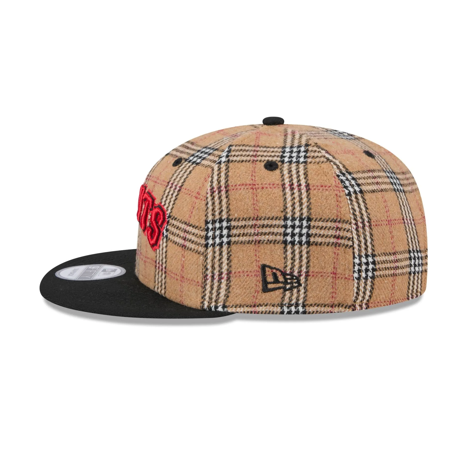 San Francisco Giants Tan Tartan 9FIFTY Snapback Hat sold by New Era product image thumbnail 5