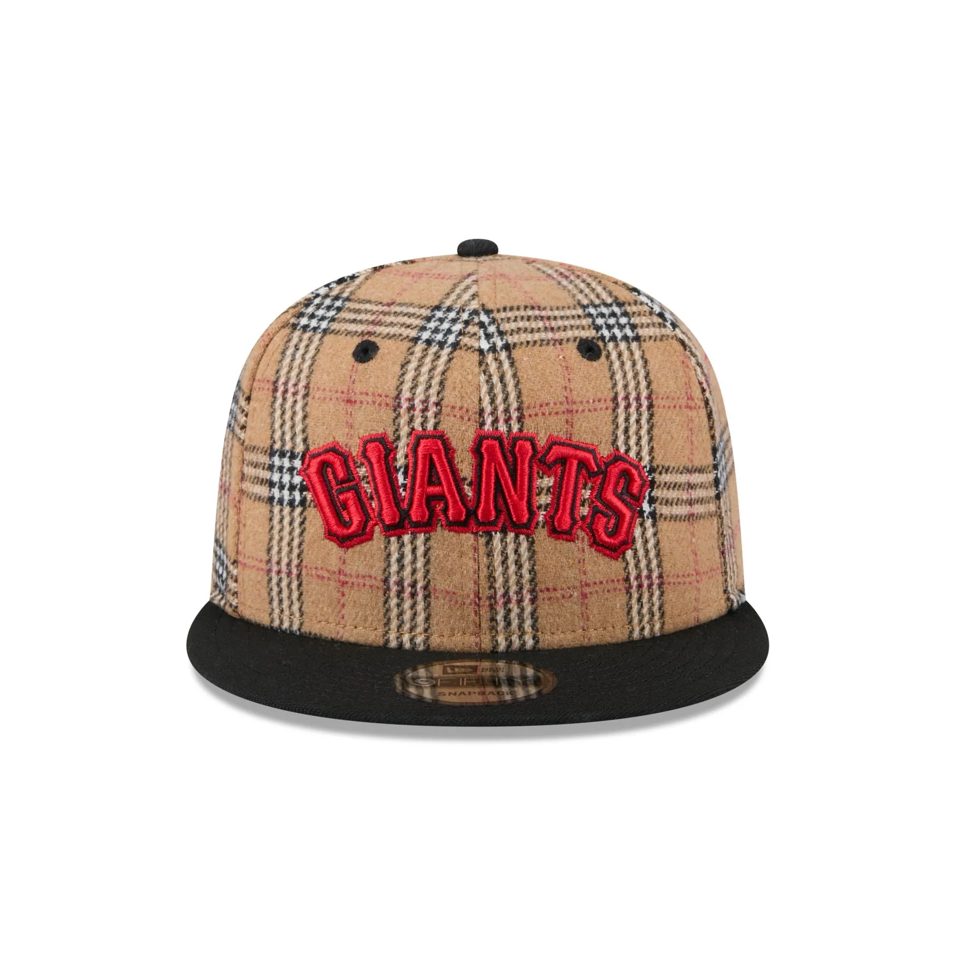 San Francisco Giants Tan Tartan 9FIFTY Snapback Hat sold by New Era product image thumbnail 2