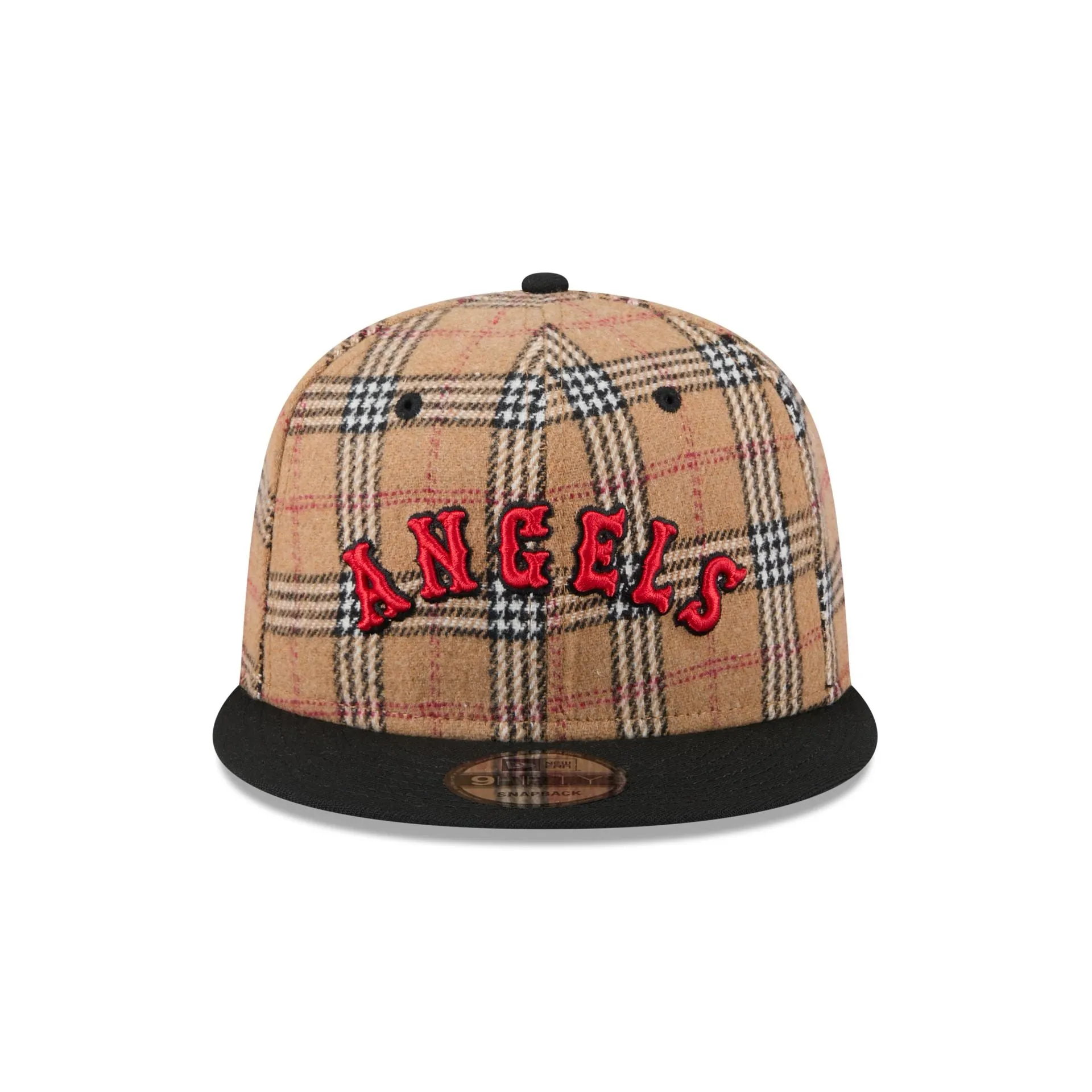 Los Angeles Angels Tan Tartan 9FIFTY Snapback Hat sold by New Era product image thumbnail 2
