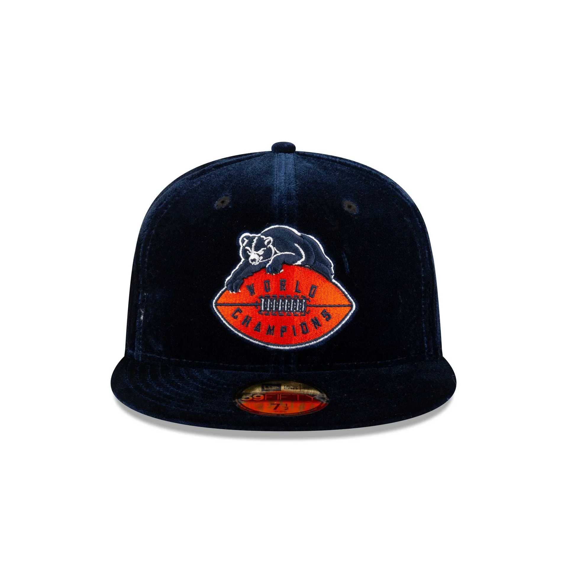 Just Caps Velvet Historic Chicago Bears 59FIFTY Fitted Hat sold by New Era product image thumbnail 2
