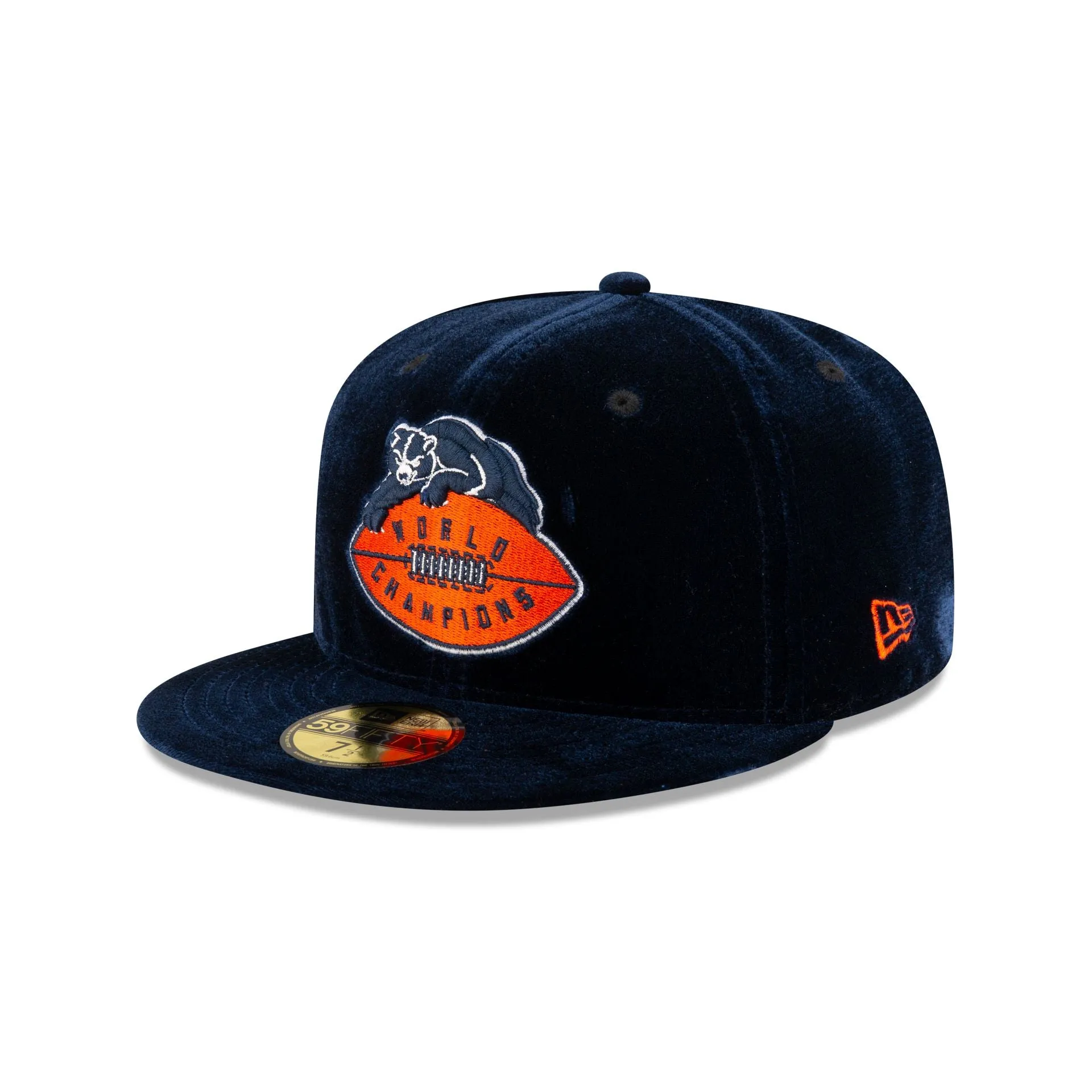 Just Caps Velvet Historic Chicago Bears 59FIFTY Fitted Hat sold by New Era product image thumbnail 3
