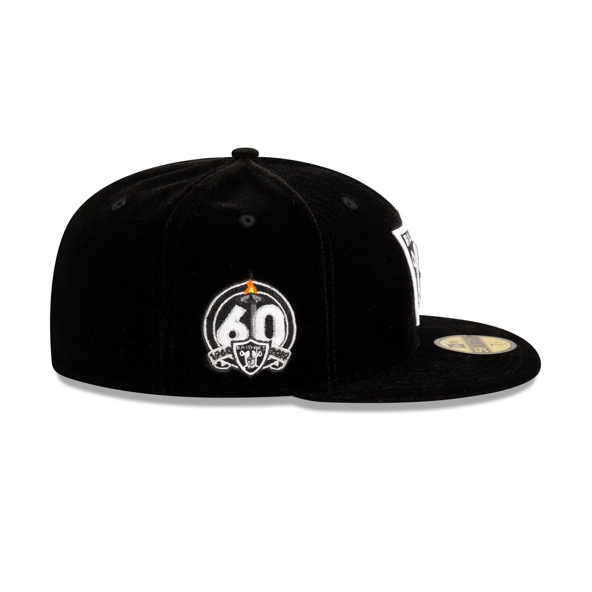 Just Caps Velvet Historic Las Vegas Raiders 59FIFTY Fitted Hat sold by New Era product image thumbnail 4
