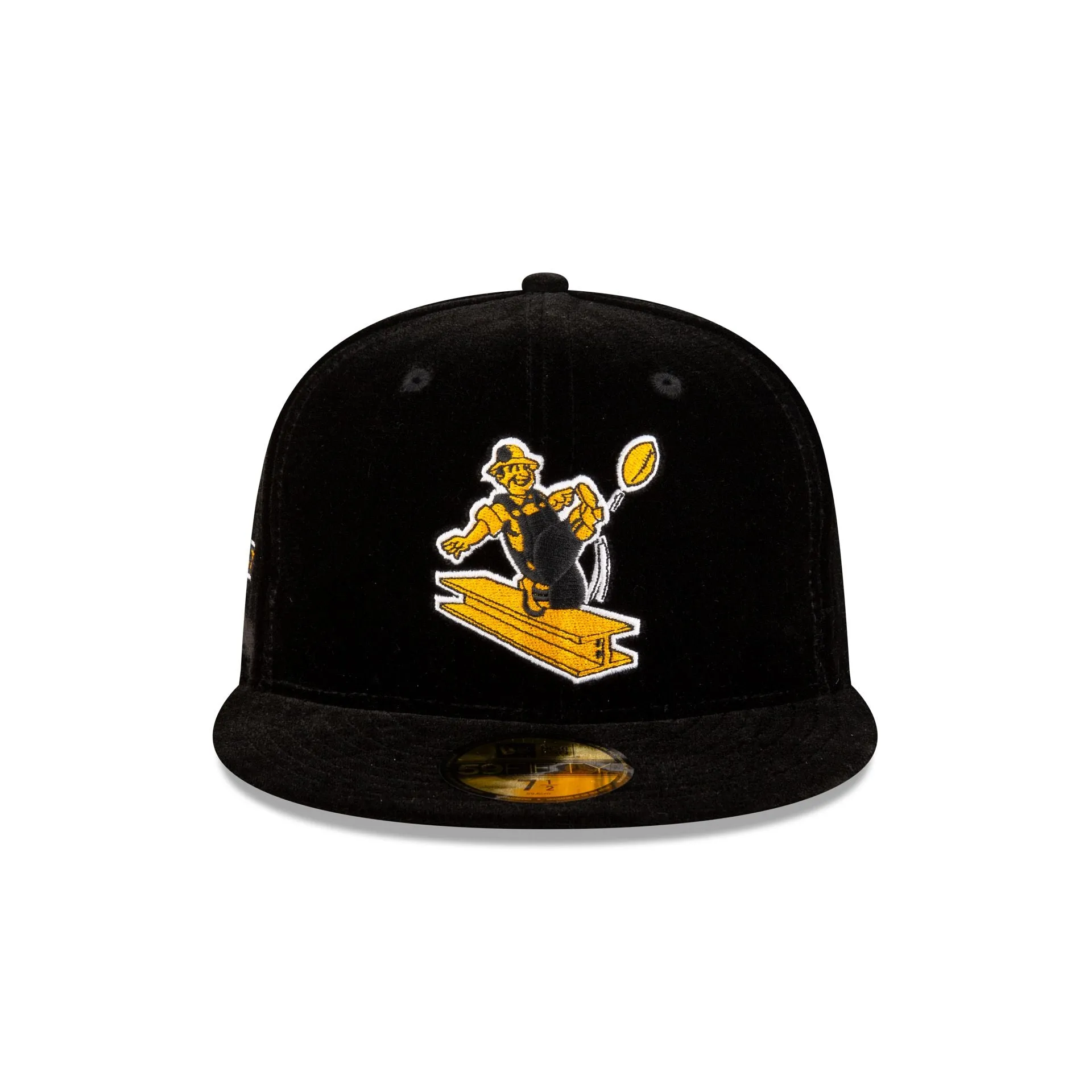 Just Caps Velvet Historic Pittsburgh Steelers 59FIFTY Fitted Hat sold by New Era product image thumbnail 2