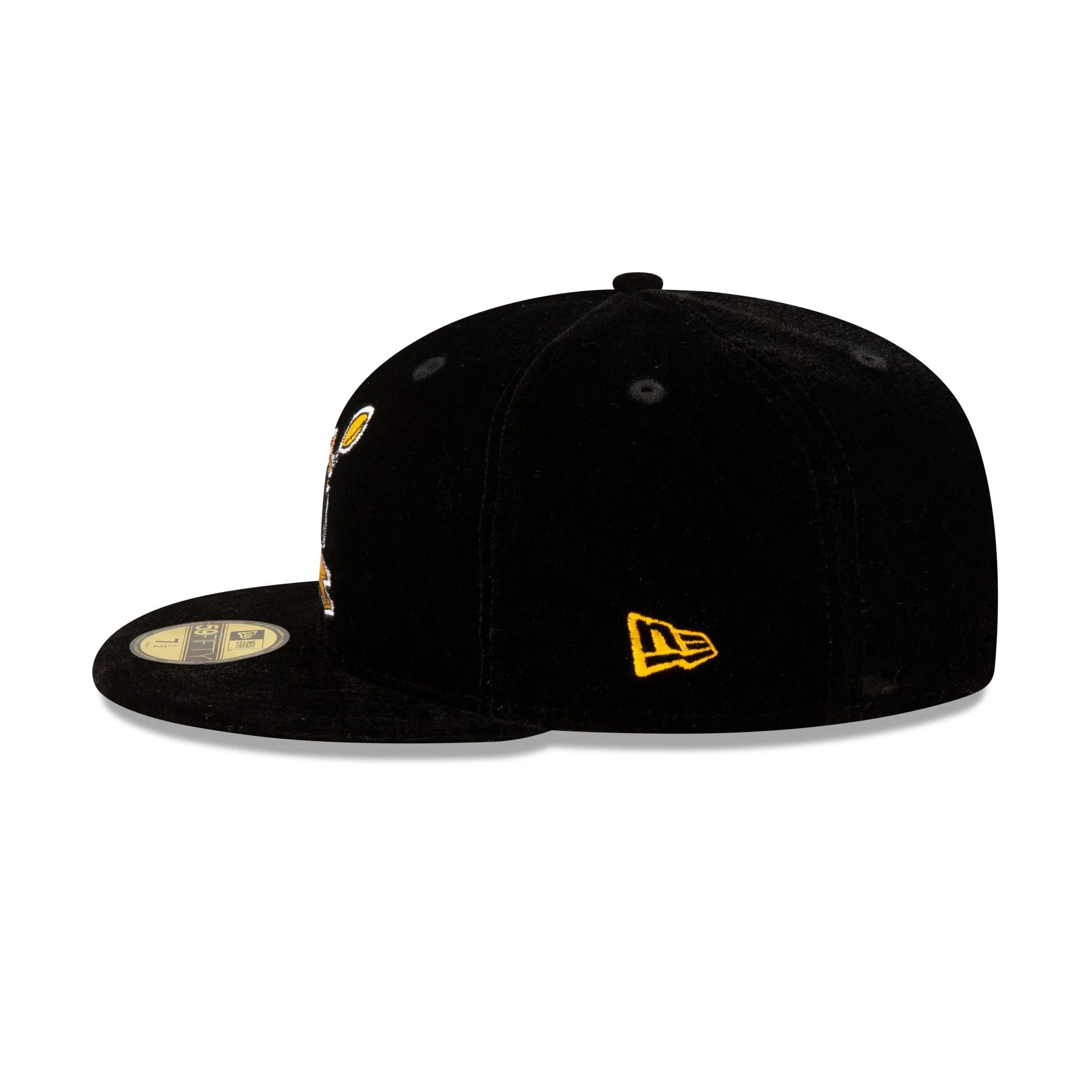 Just Caps Velvet Historic Pittsburgh Steelers 59FIFTY Fitted Hat sold by New Era product image thumbnail 5