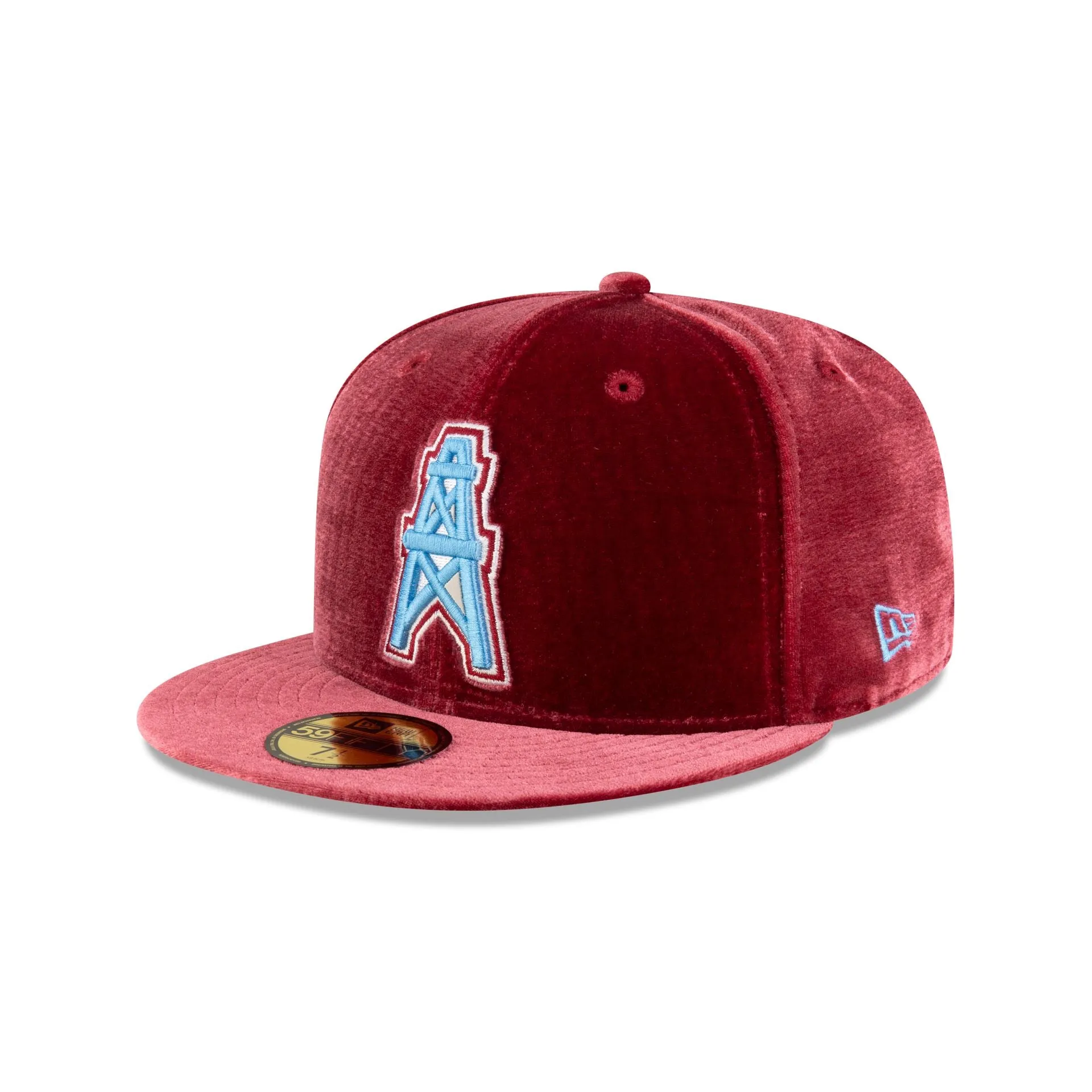 Just Caps Velvet Historic Oilers 59FIFTY Fitted Hat sold by New Era product image thumbnail 3