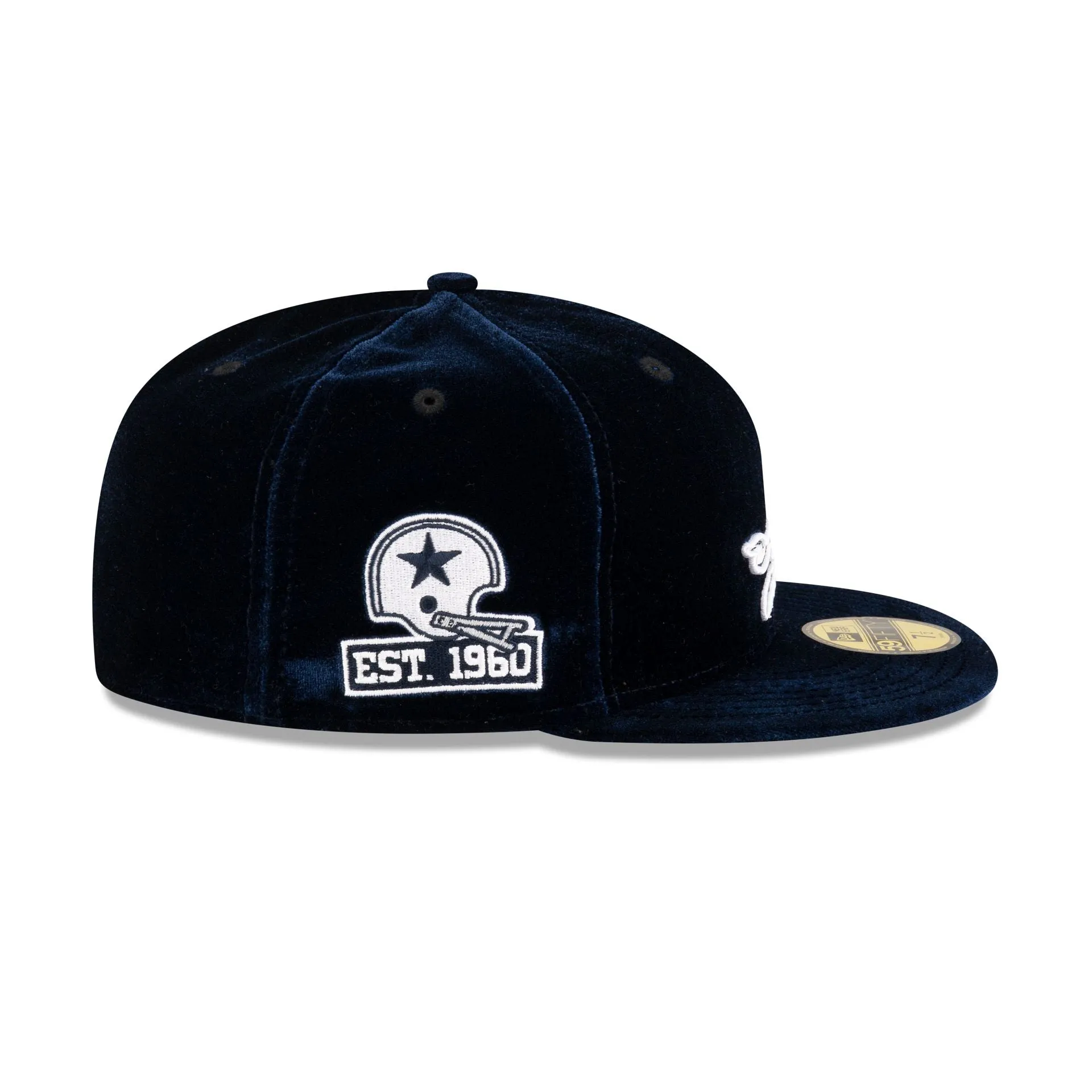 Just Caps Velvet Historic Dallas Cowboys 59FIFTY Fitted Hat sold by New Era product image thumbnail 4
