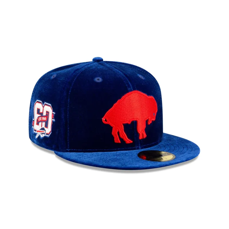 Just Caps Velvet Historic Buffalo Bills 59FIFTY Fitted Hat sold by New Era