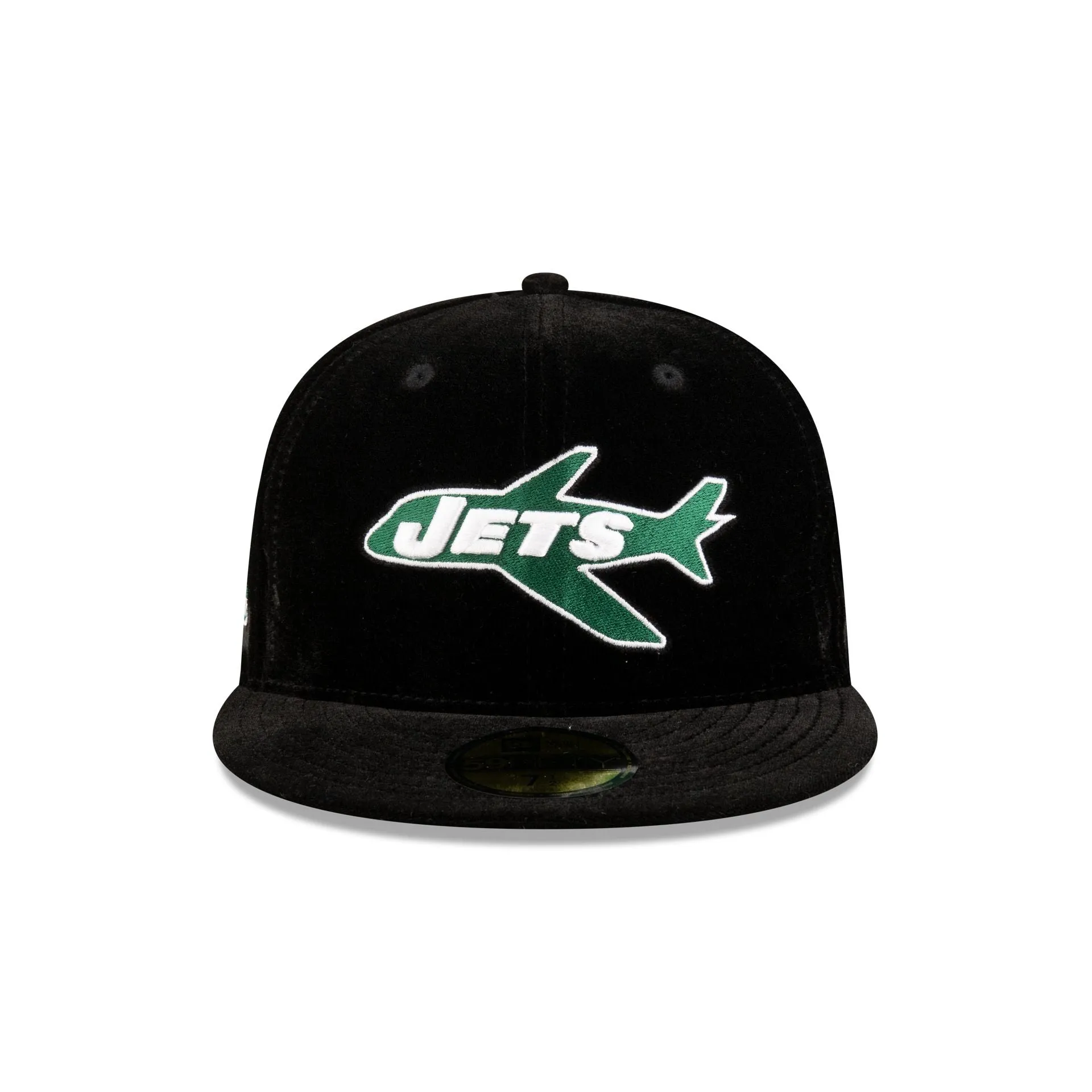 Just Caps Velvet Historic New York Jets 59FIFTY Fitted Hat sold by New Era product image thumbnail 2