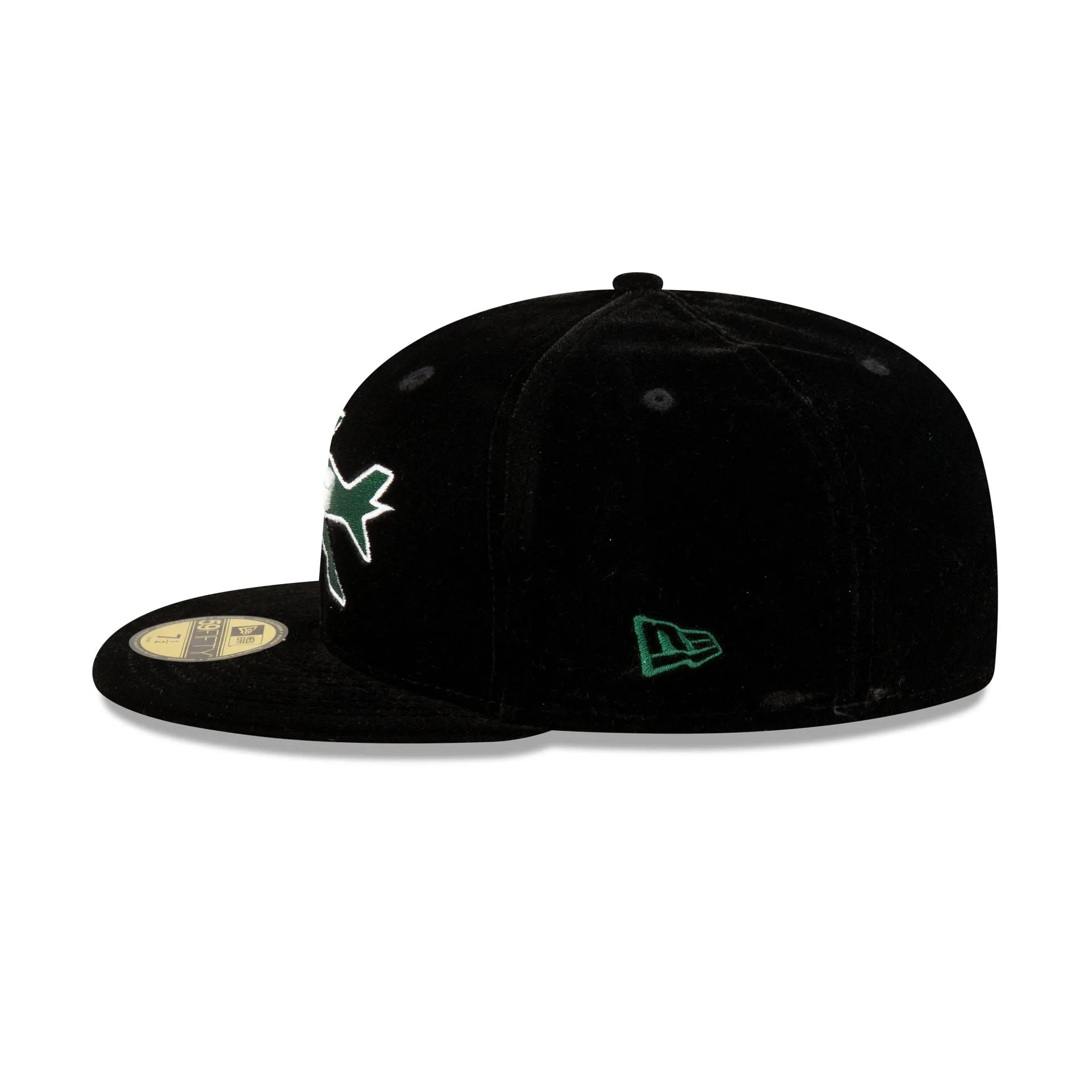 Just Caps Velvet Historic New York Jets 59FIFTY Fitted Hat sold by New Era product image thumbnail 5
