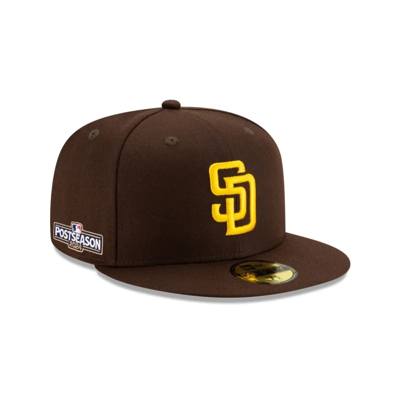 San Diego Padres 2024 Post Season Side Patch 59FIFTY Fitted Hat sold by New Era