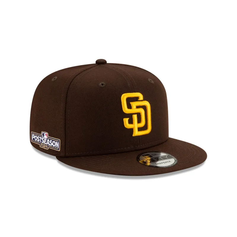 San Diego Padres 2024 Post Season Side Patch 9FIFTY Snapback Hat sold by New Era