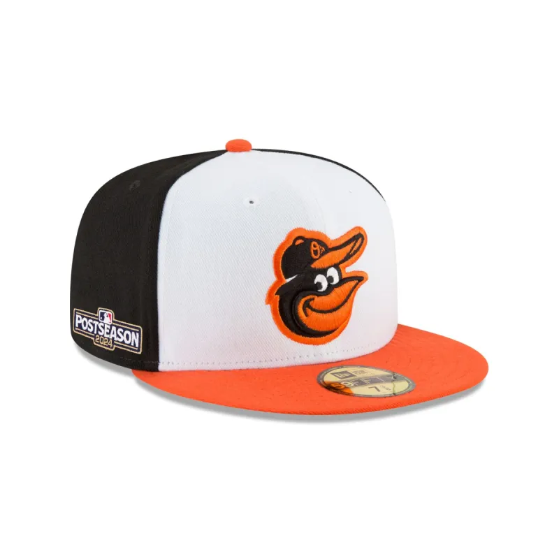 Baltimore Orioles 2024 Post Season Side Patch 59FIFTY Fitted Hat sold by New Era