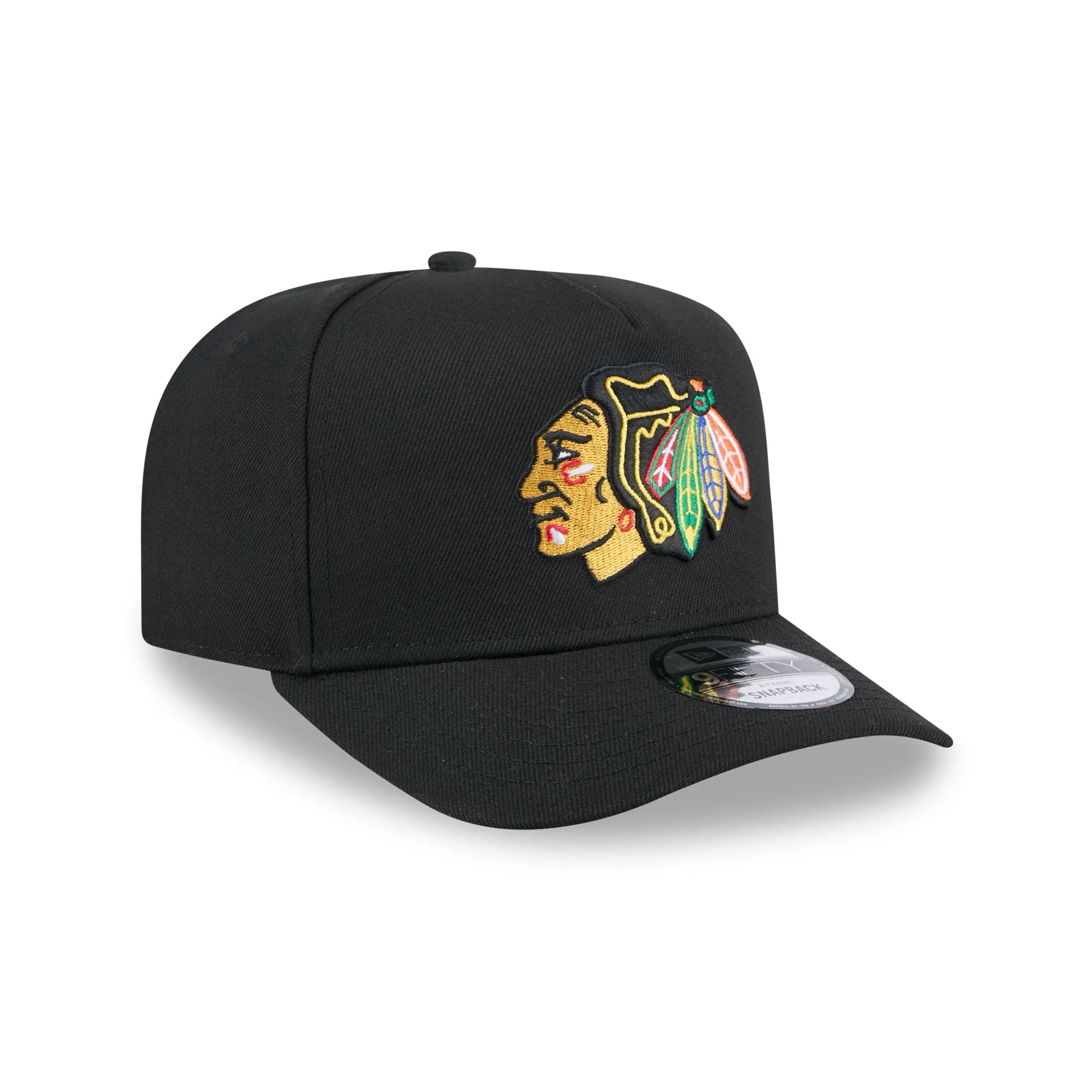 Chicago Blackhawks Team 9FIFTY A-Frame Snapback Hat sold by New Era product image thumbnail 3
