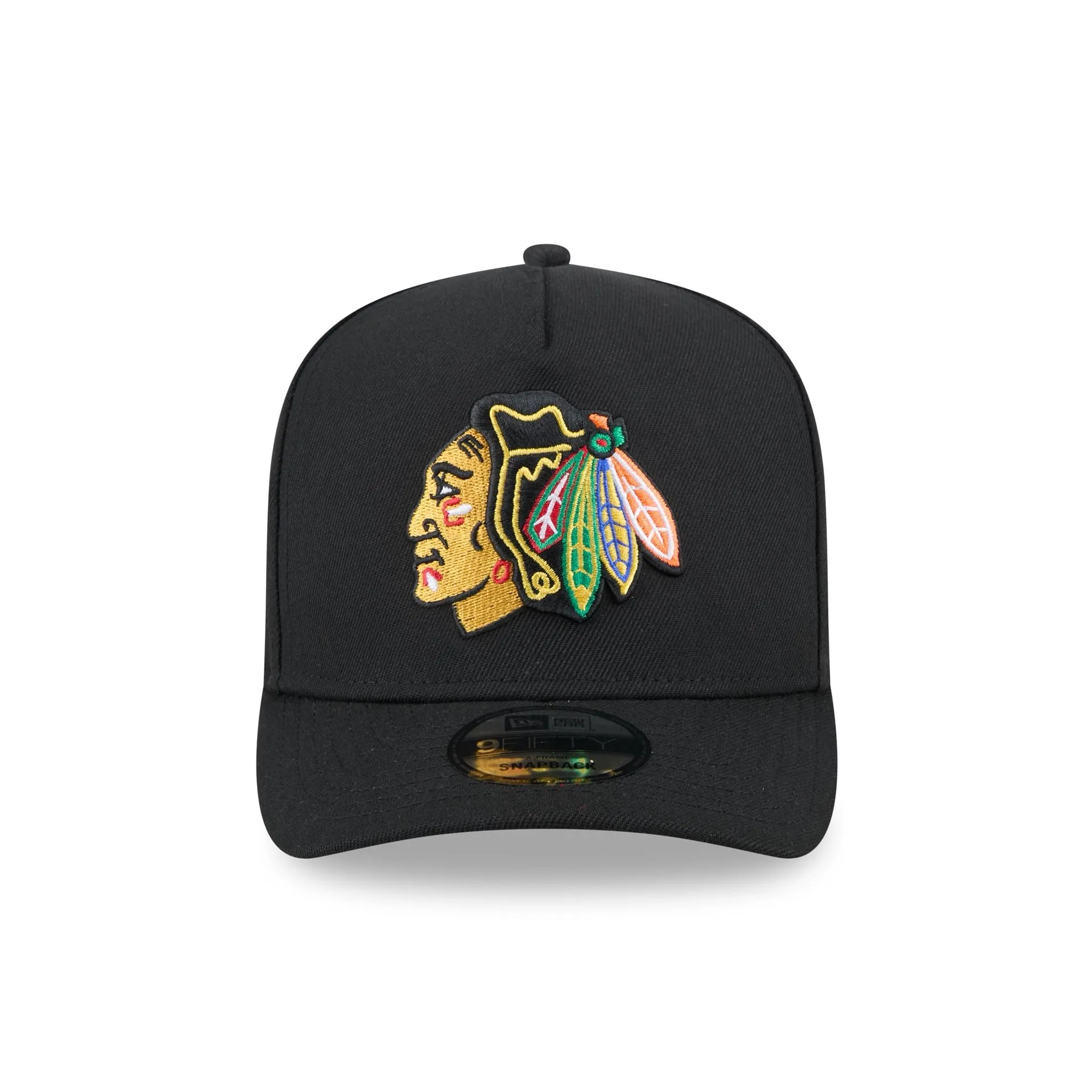 Chicago Blackhawks Team 9FIFTY A-Frame Snapback Hat sold by New Era product image thumbnail 2