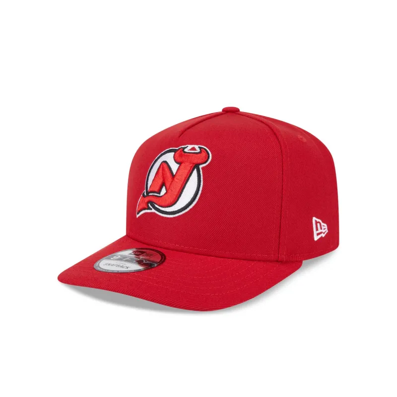 New Jersey Devils Team 9FIFTY A-Frame Snapback Hat sold by New Era